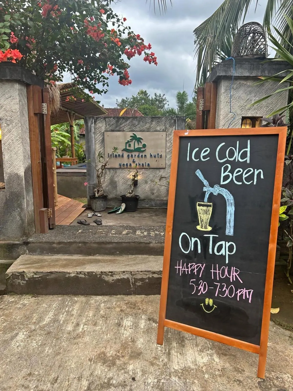 Lounge or bar in Island Garden Huts Lembongan