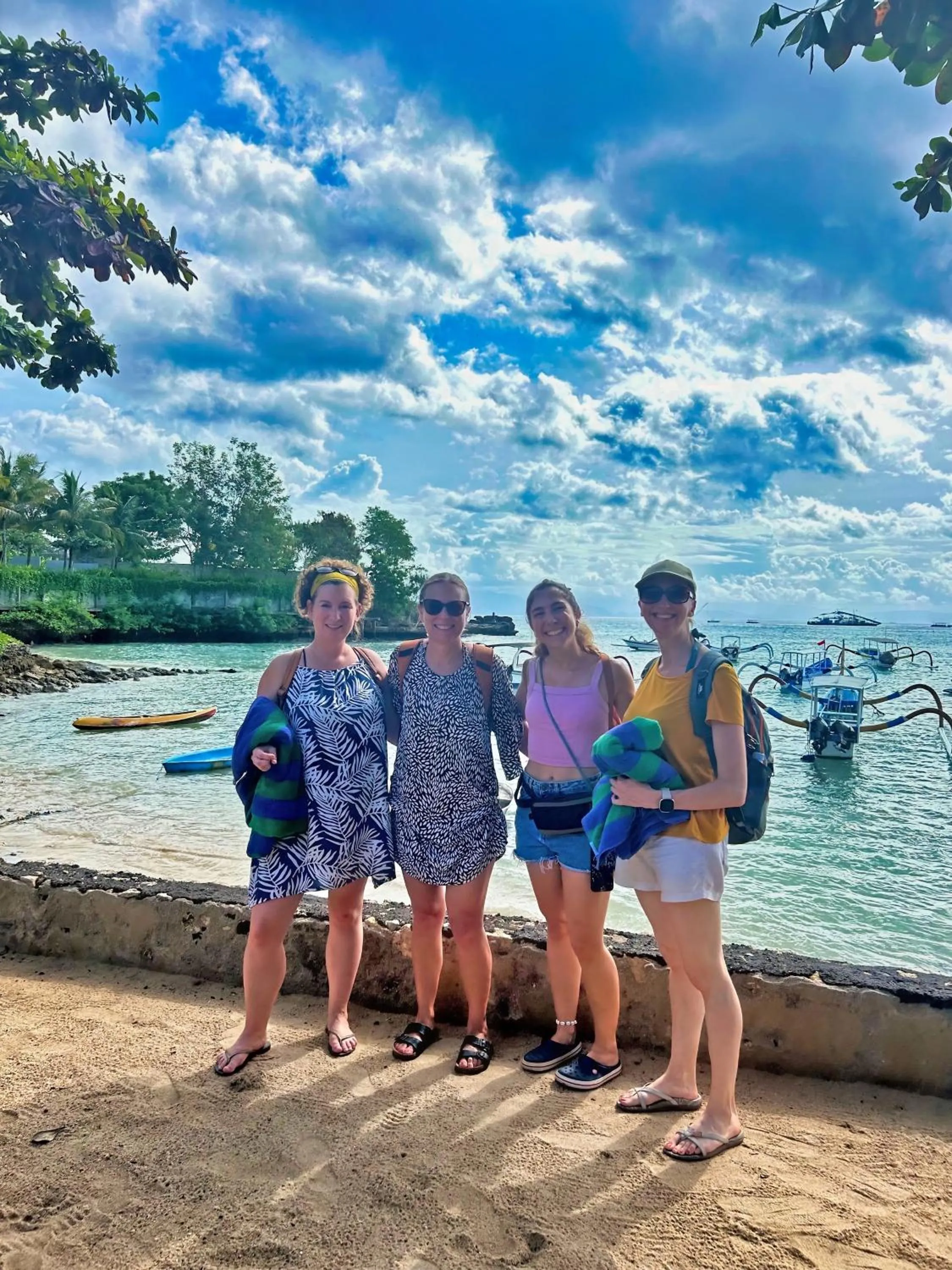 Snorkeling in Island Garden Huts Lembongan