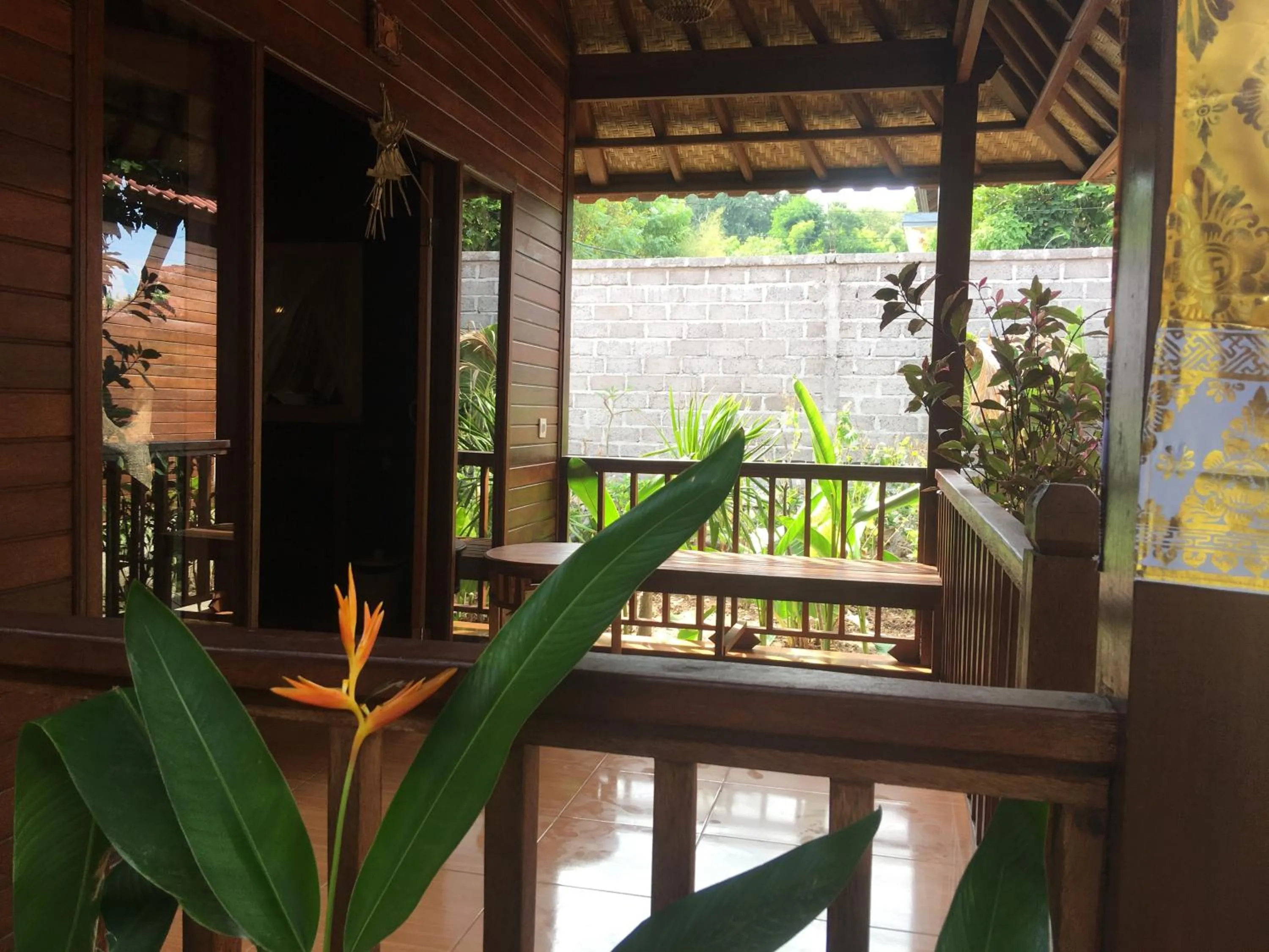 Patio in Island Garden Huts Lembongan