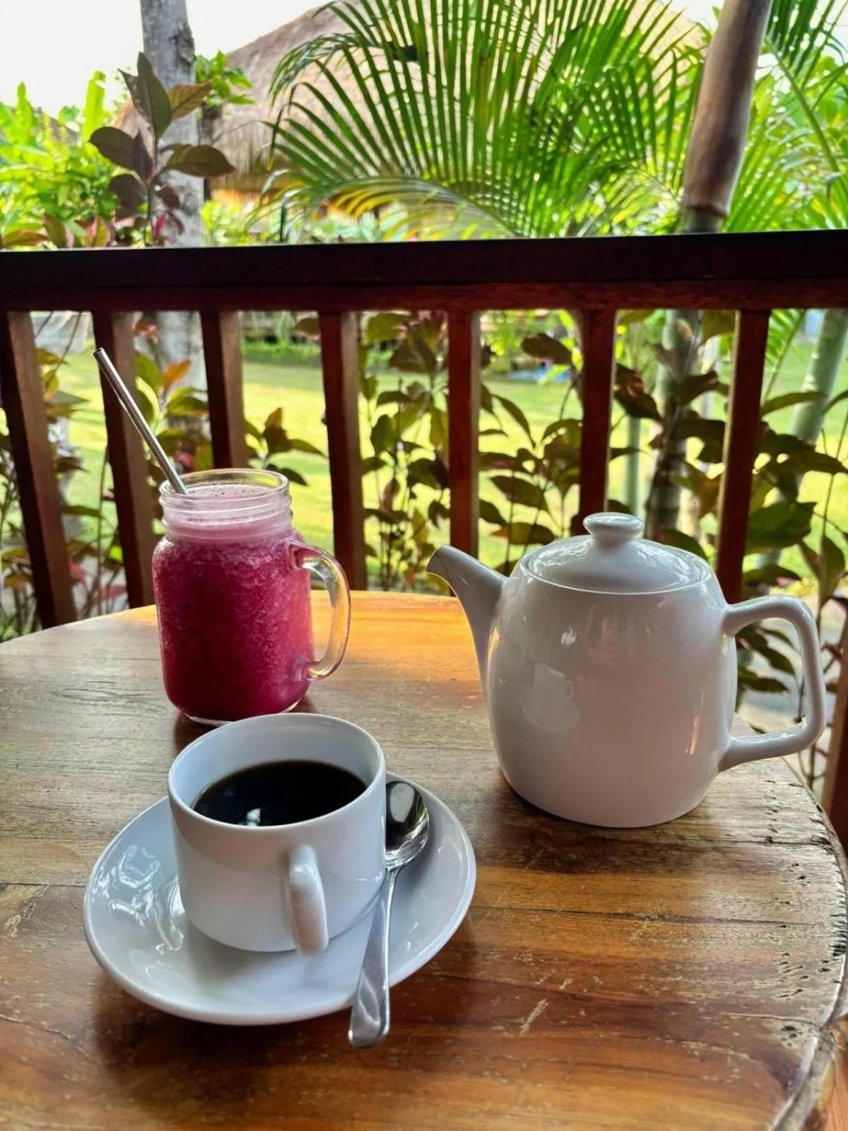 Breakfast in Island Garden Huts Lembongan