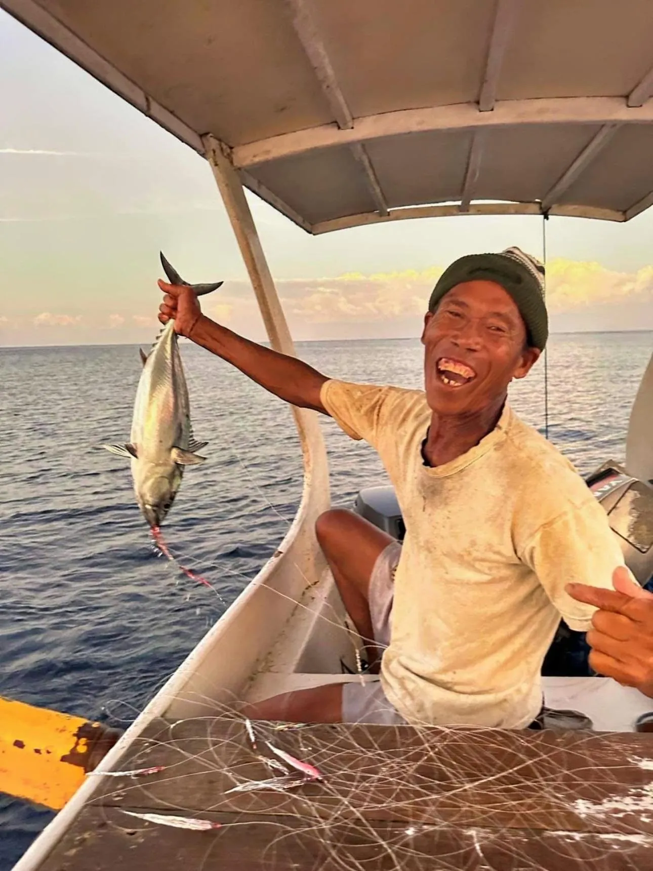 People in Island Garden Huts Lembongan