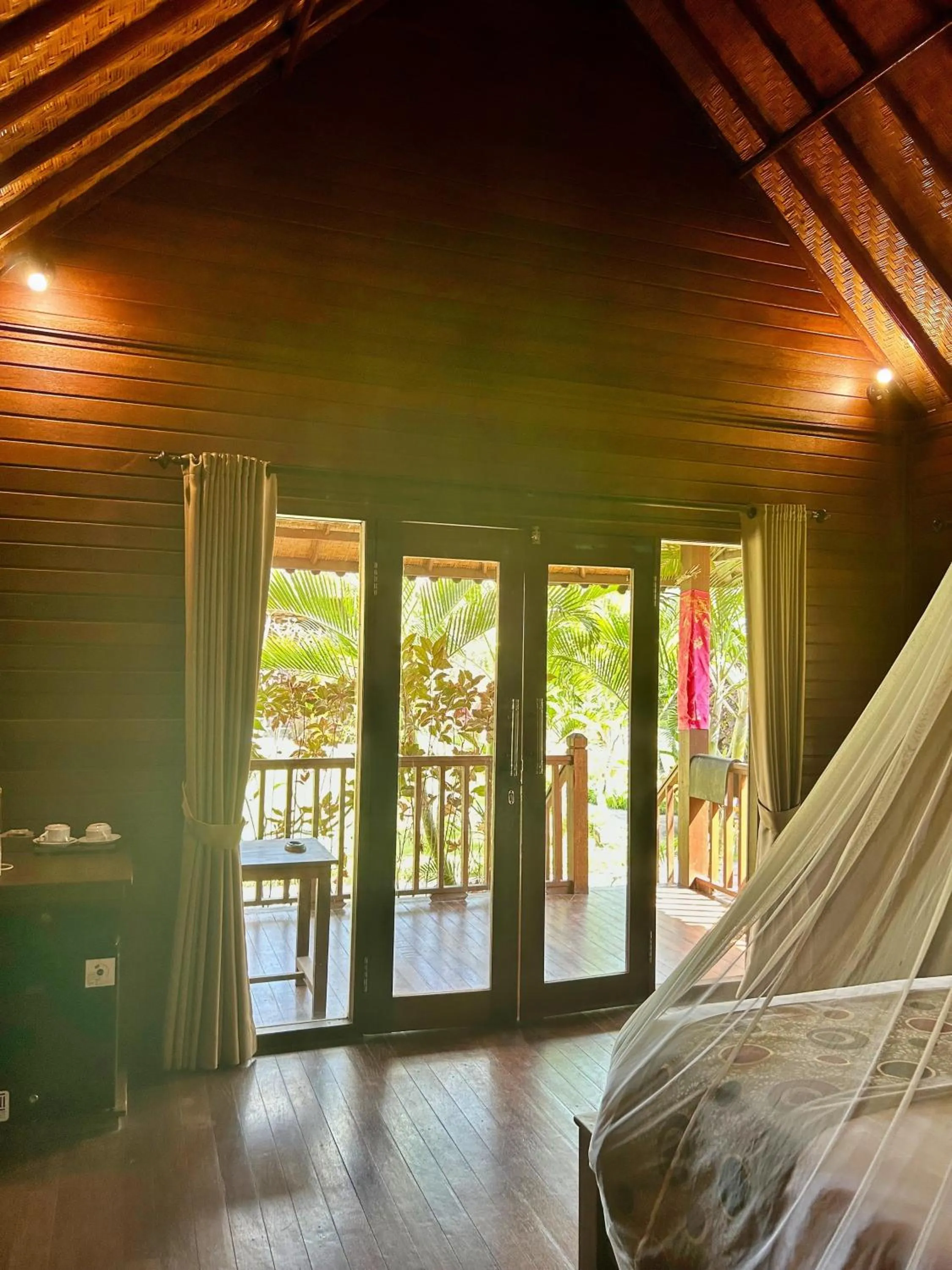 Bed in Island Garden Huts Lembongan