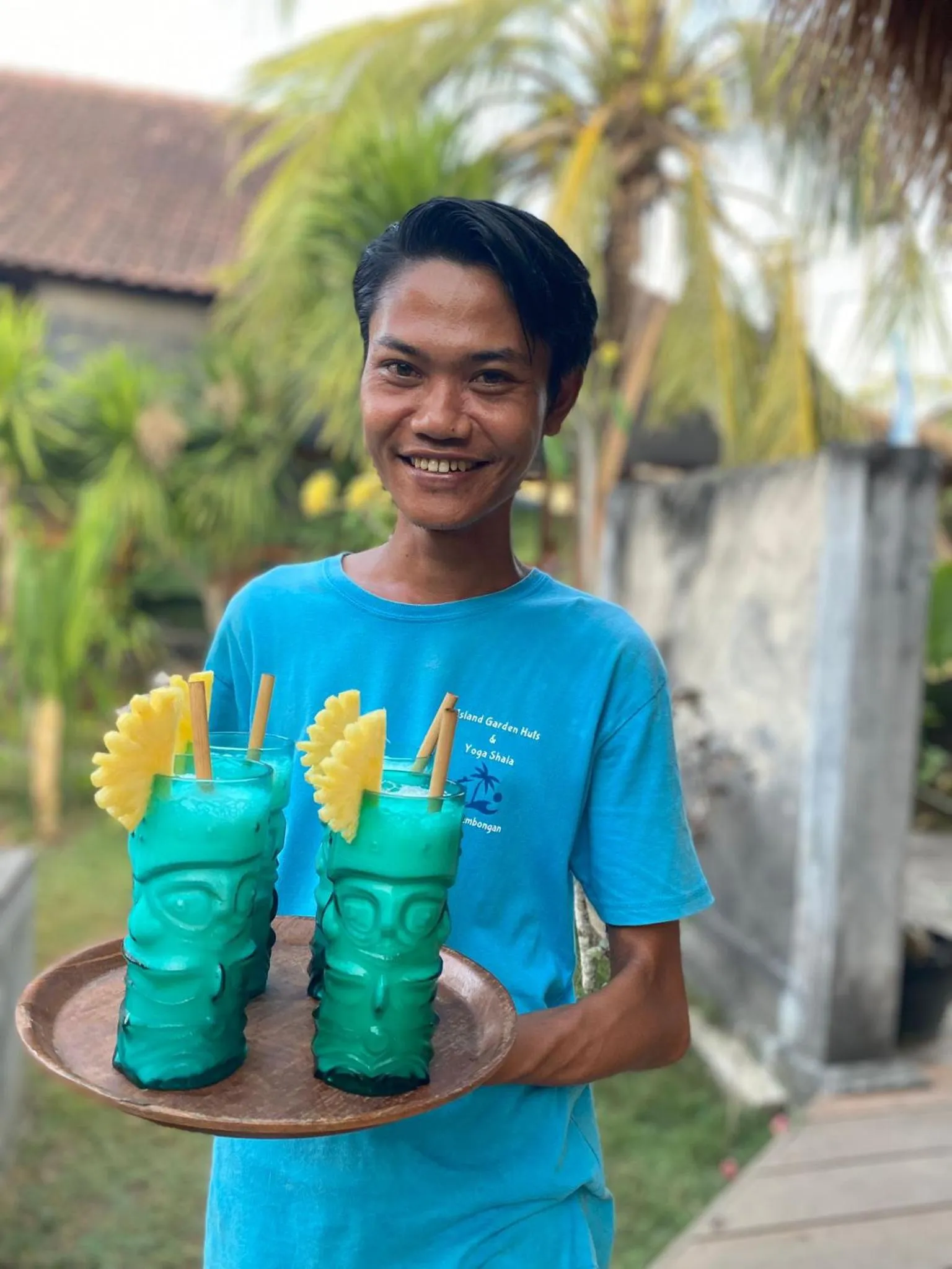 Lounge or bar in Island Garden Huts Lembongan