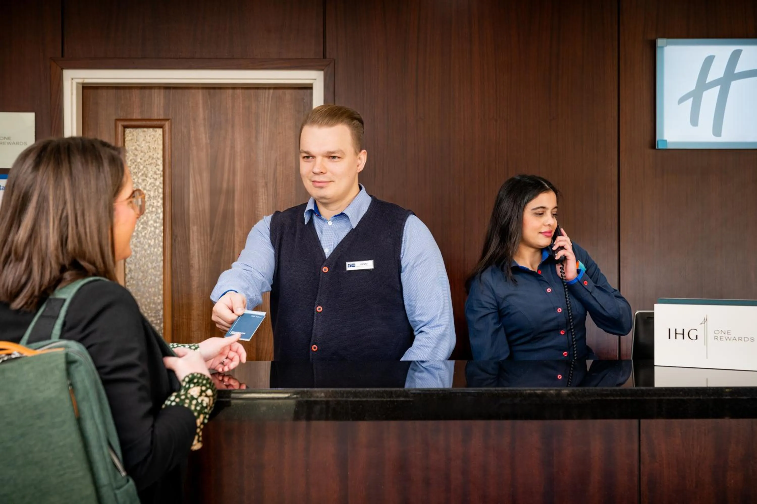 Staff in Holiday Inn Express Cambridge Duxford M11 Jct 10, an IHG Hotel