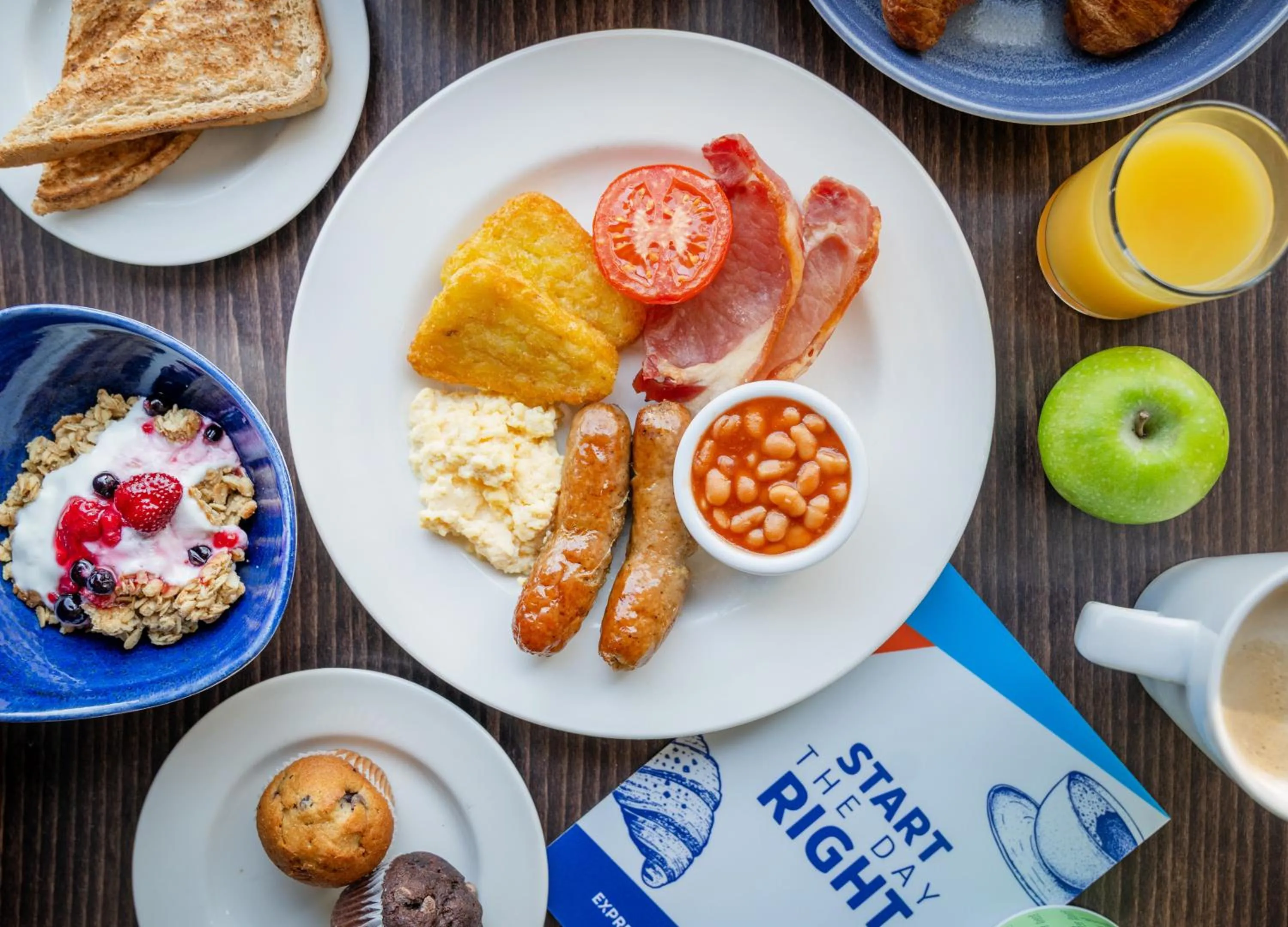 Breakfast in Holiday Inn Express Cambridge Duxford M11 Jct 10, an IHG Hotel