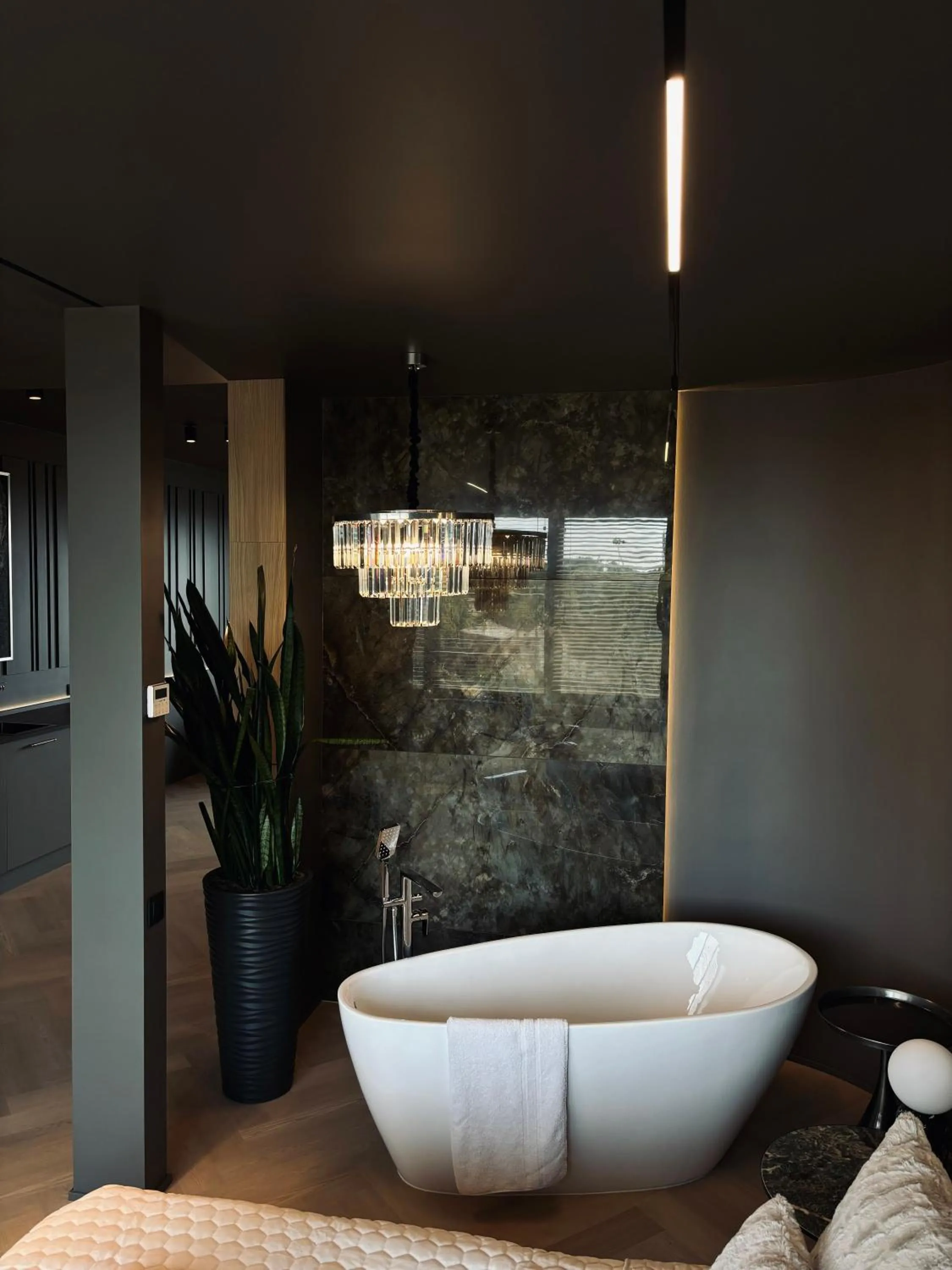 Open Air Bath in Amrita Hotel