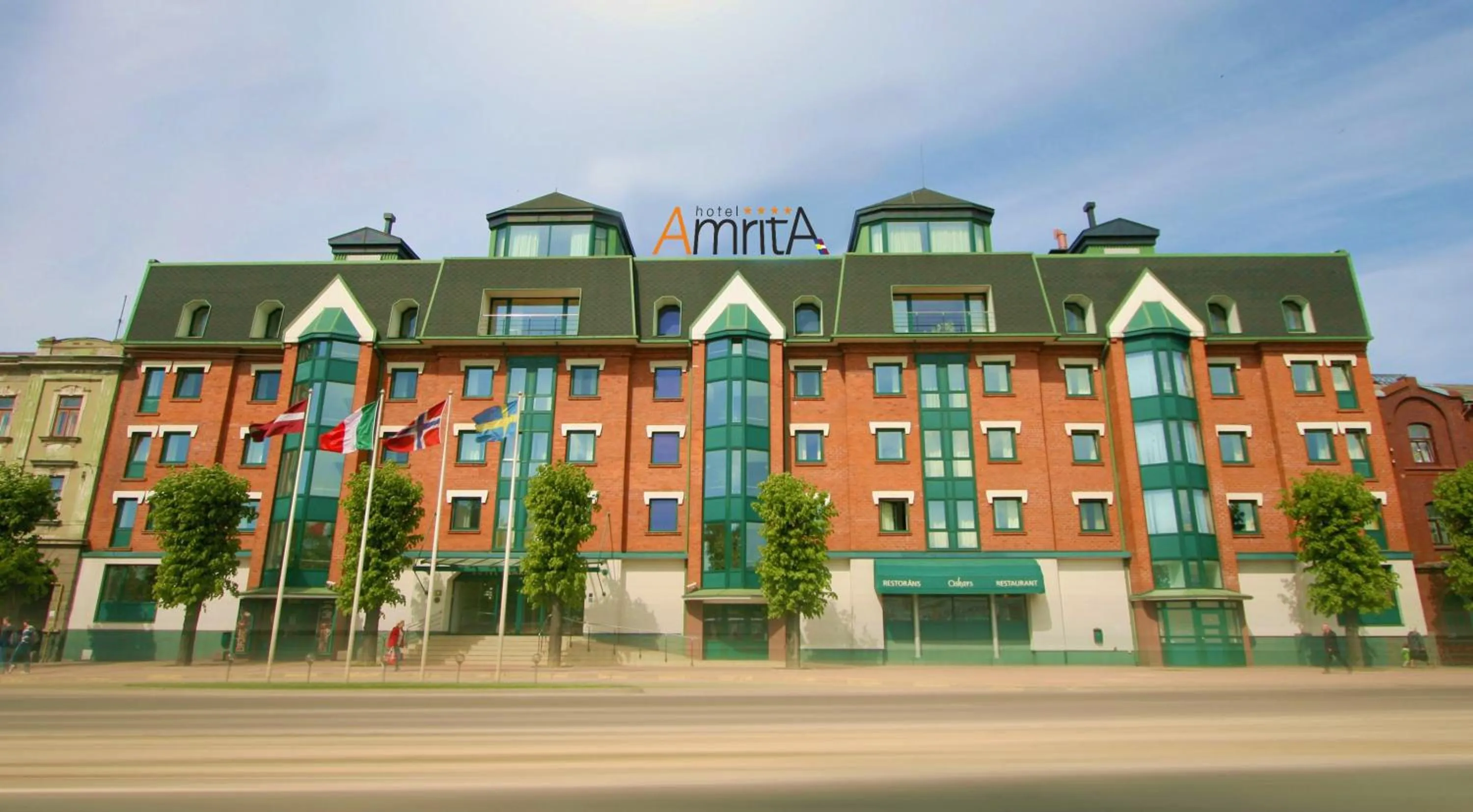 Property building in Amrita Hotel