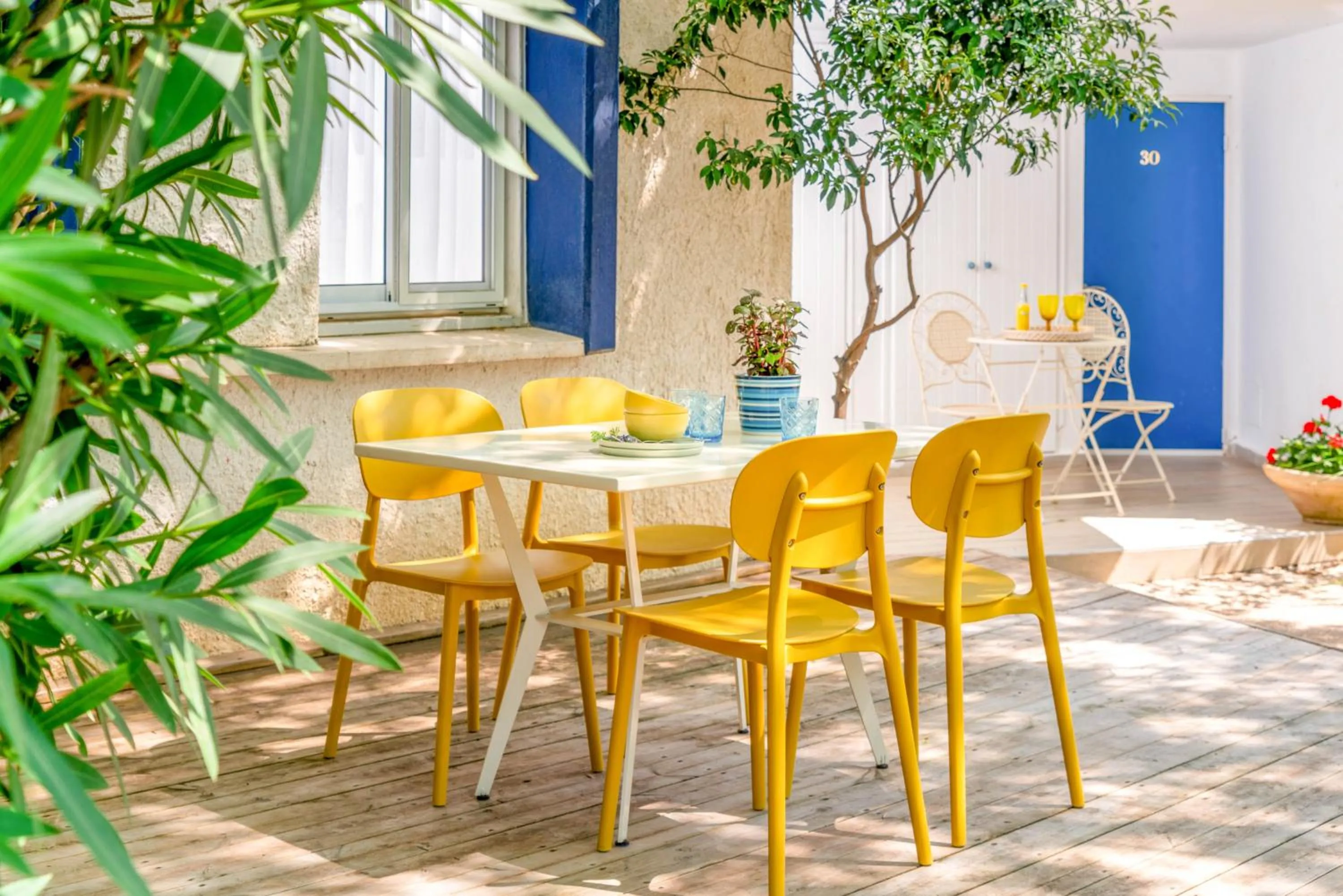 Garden view in Travel Hotel Gesher Haziv