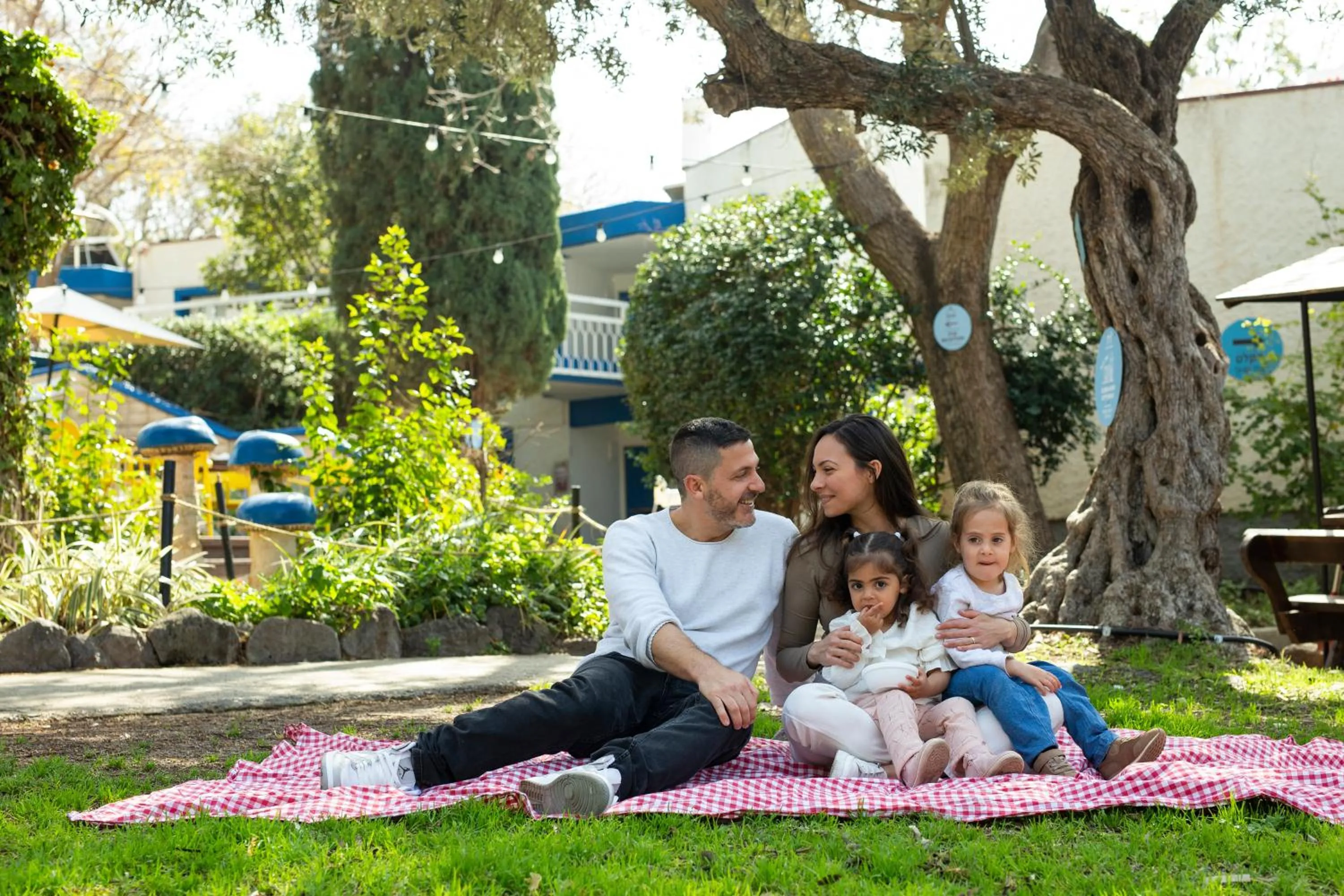 Garden in Travel Hotel Gesher Haziv