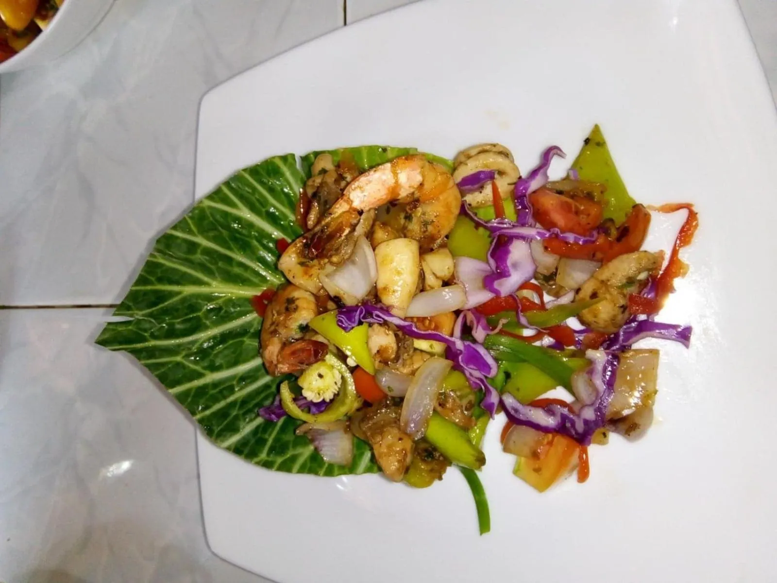 Food close-up in Blue Horizon Beach Hotel