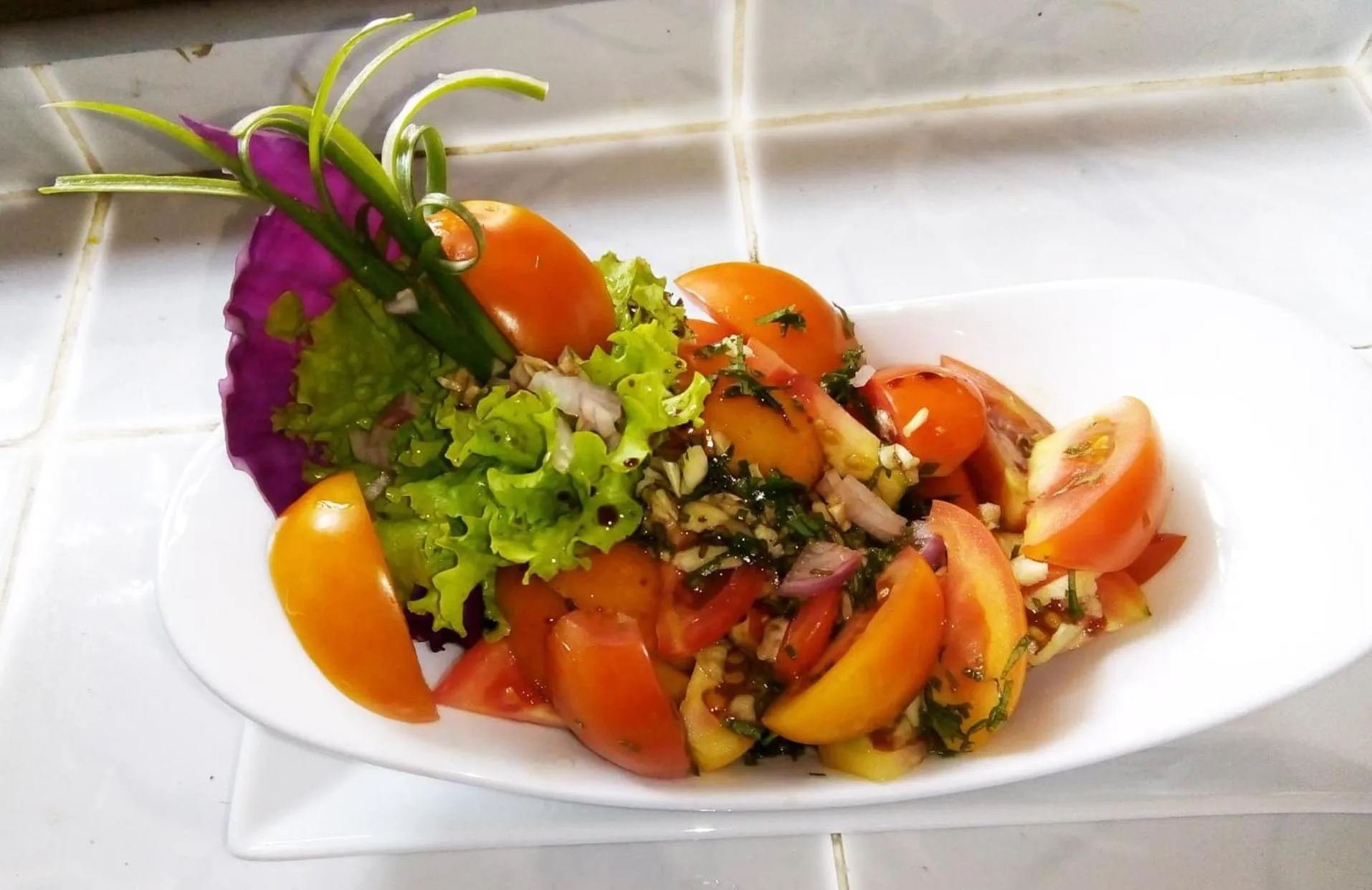 Food close-up in Blue Horizon Beach Hotel