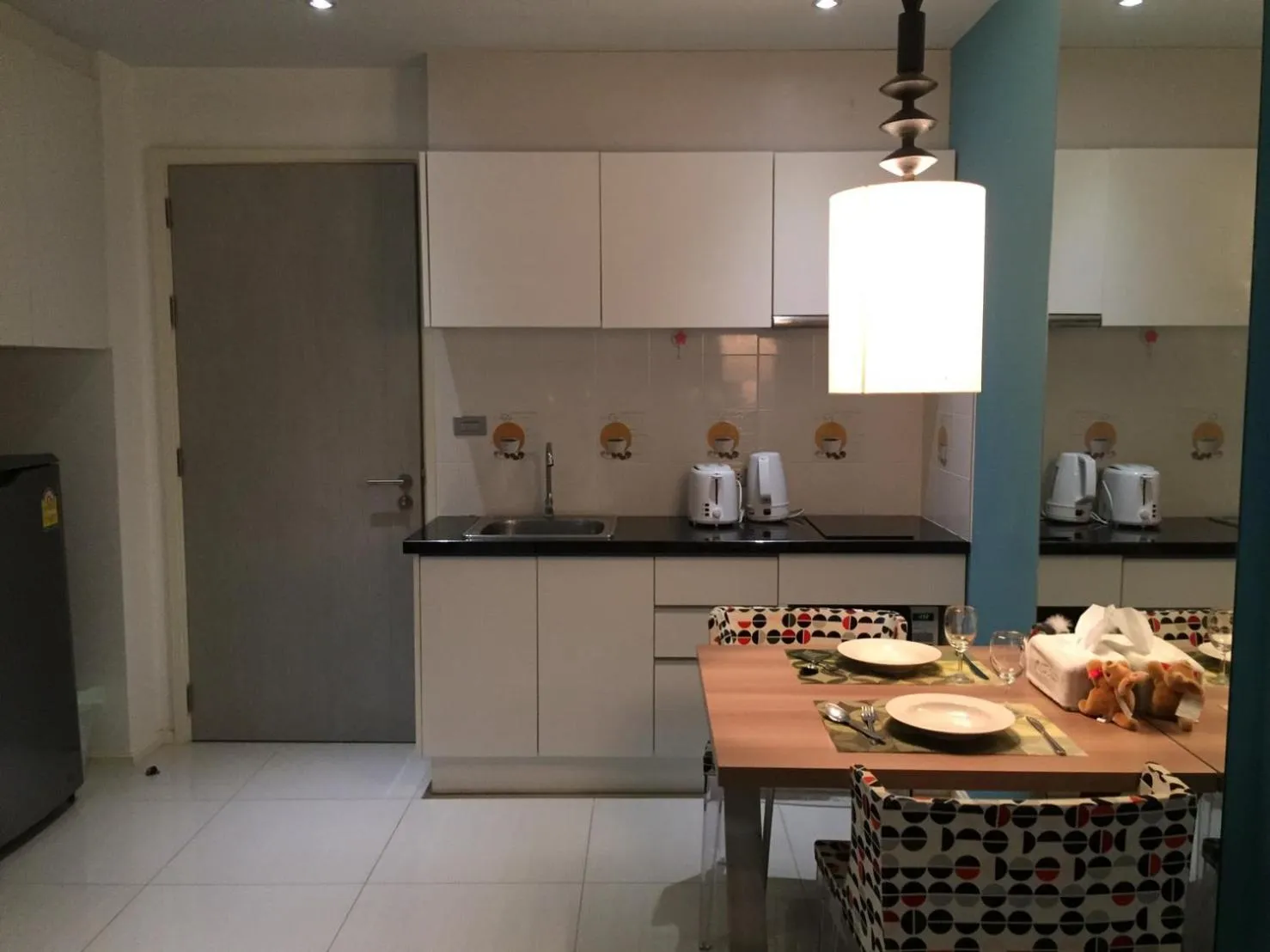 Kitchen or kitchenette in Atlantis Condo Resort Jomtien TLH