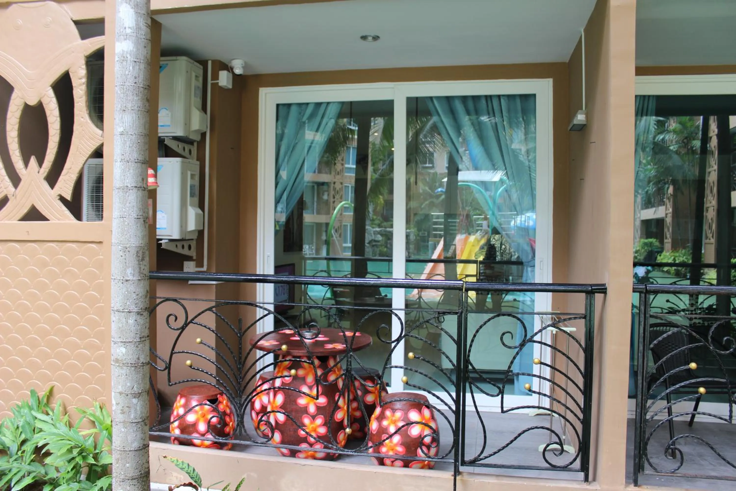 Balcony/Terrace in Atlantis Condo Resort Jomtien TLH
