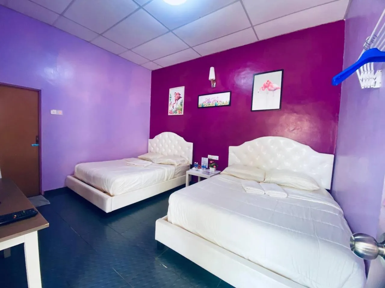 Bed in Taman Negara River View Lodge