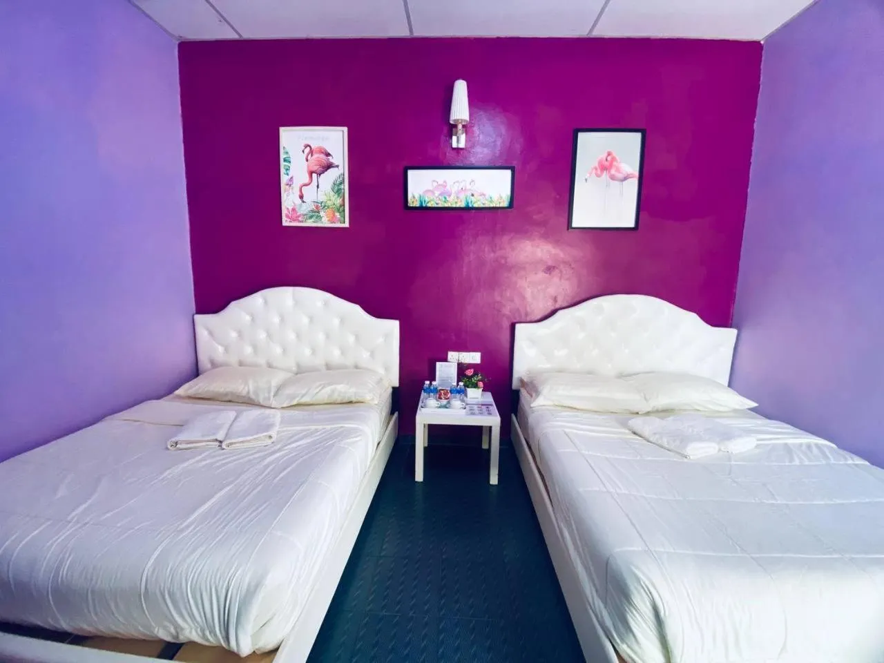 Bed in Taman Negara River View Lodge