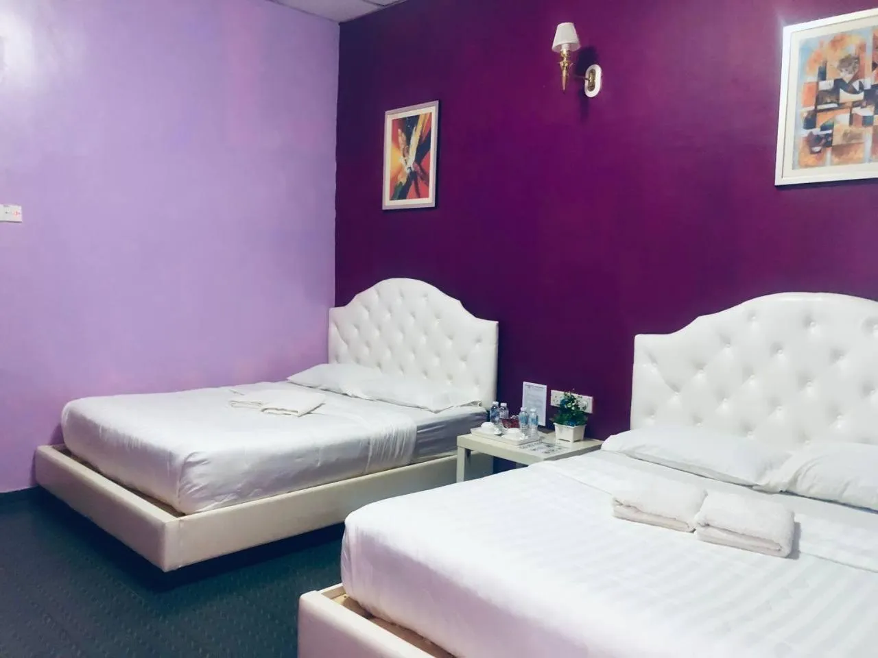 Bed in Taman Negara River View Lodge