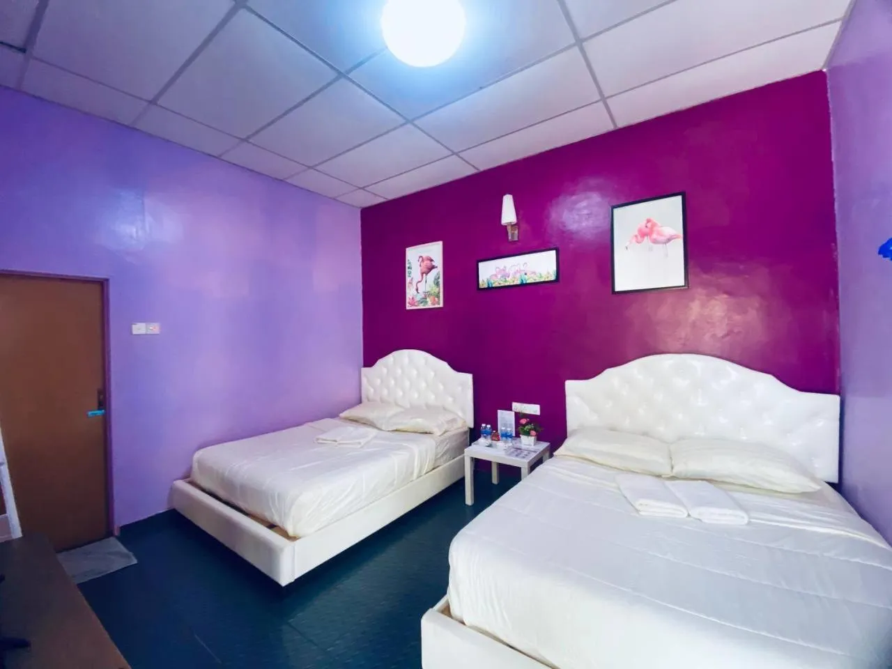 Bed in Taman Negara River View Lodge