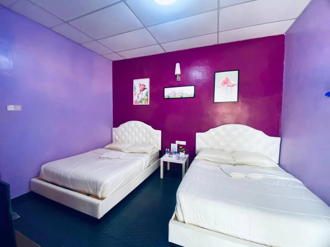 Bed in Taman Negara River View Lodge