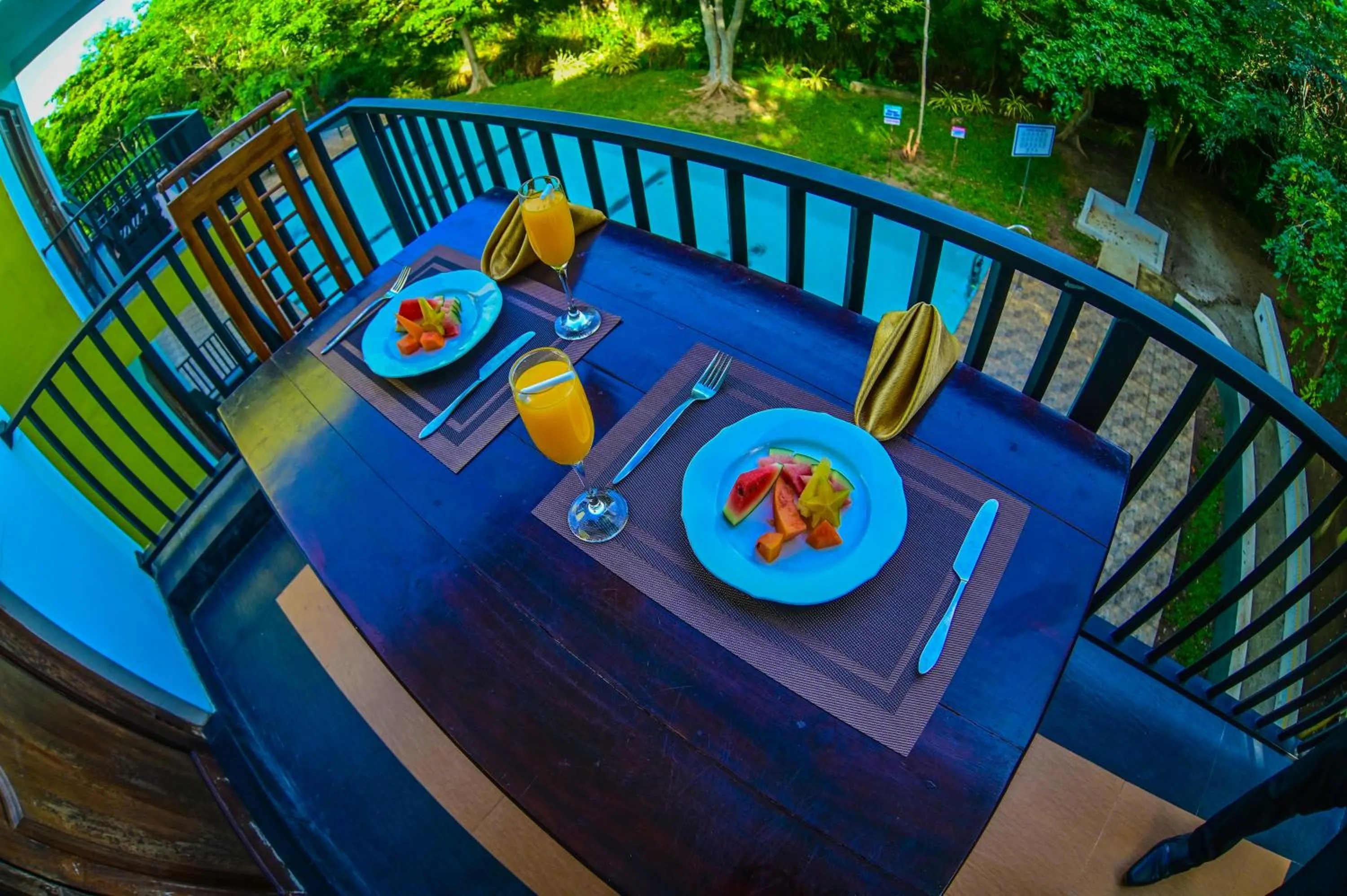 Balcony/Terrace in Hotel Golden Ray