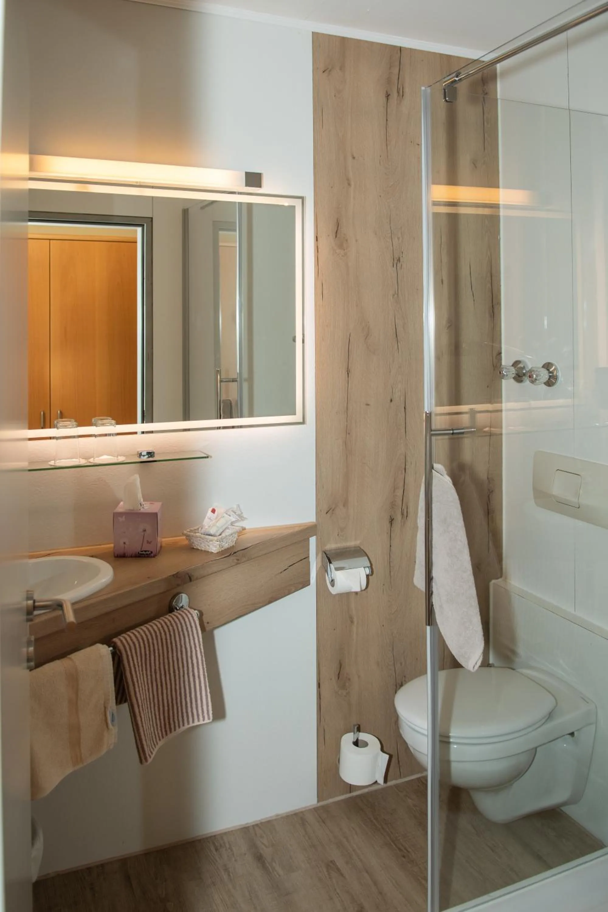 Bathroom in Hotel Bockmaier