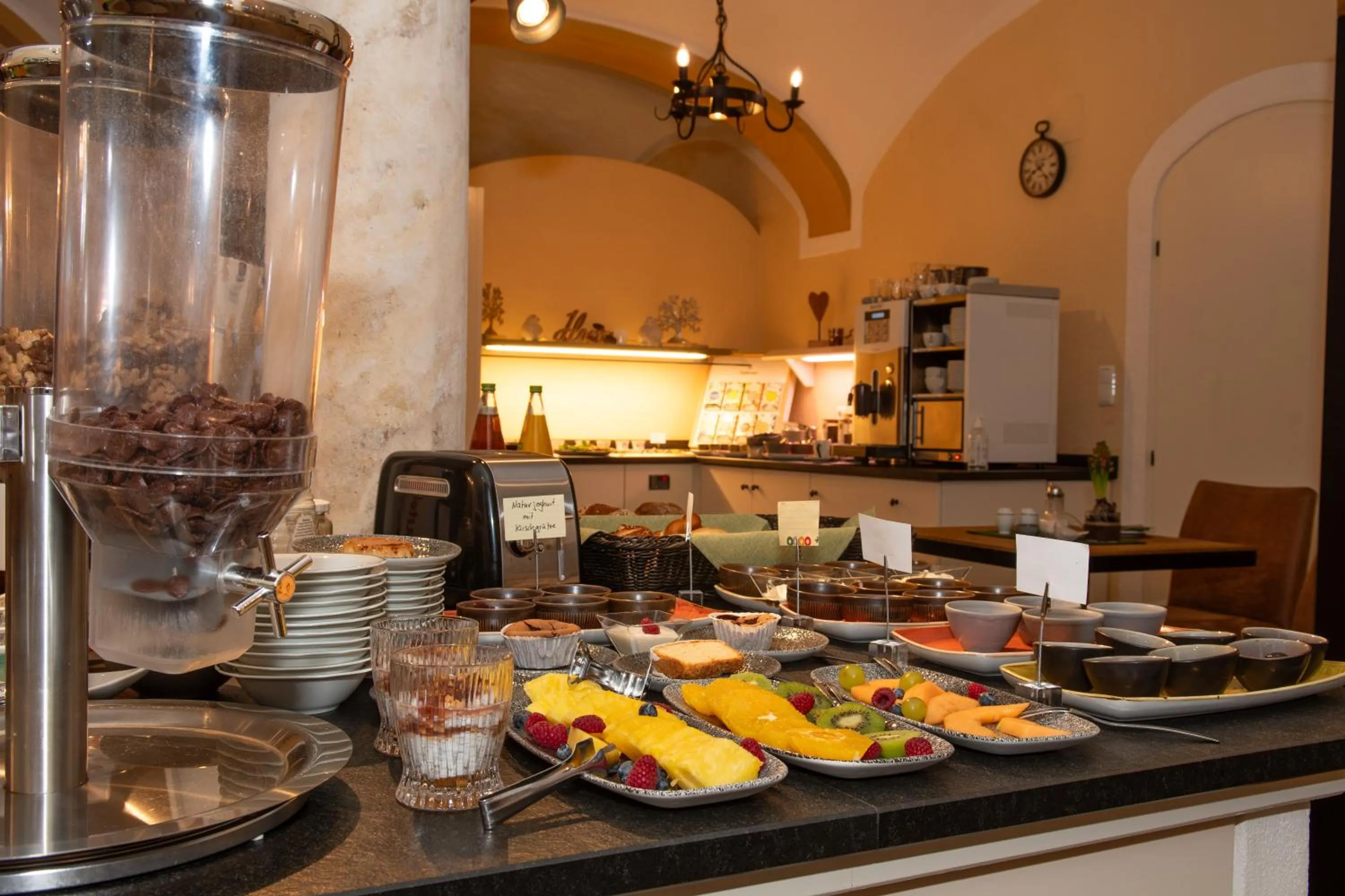 Breakfast in Hotel Bockmaier