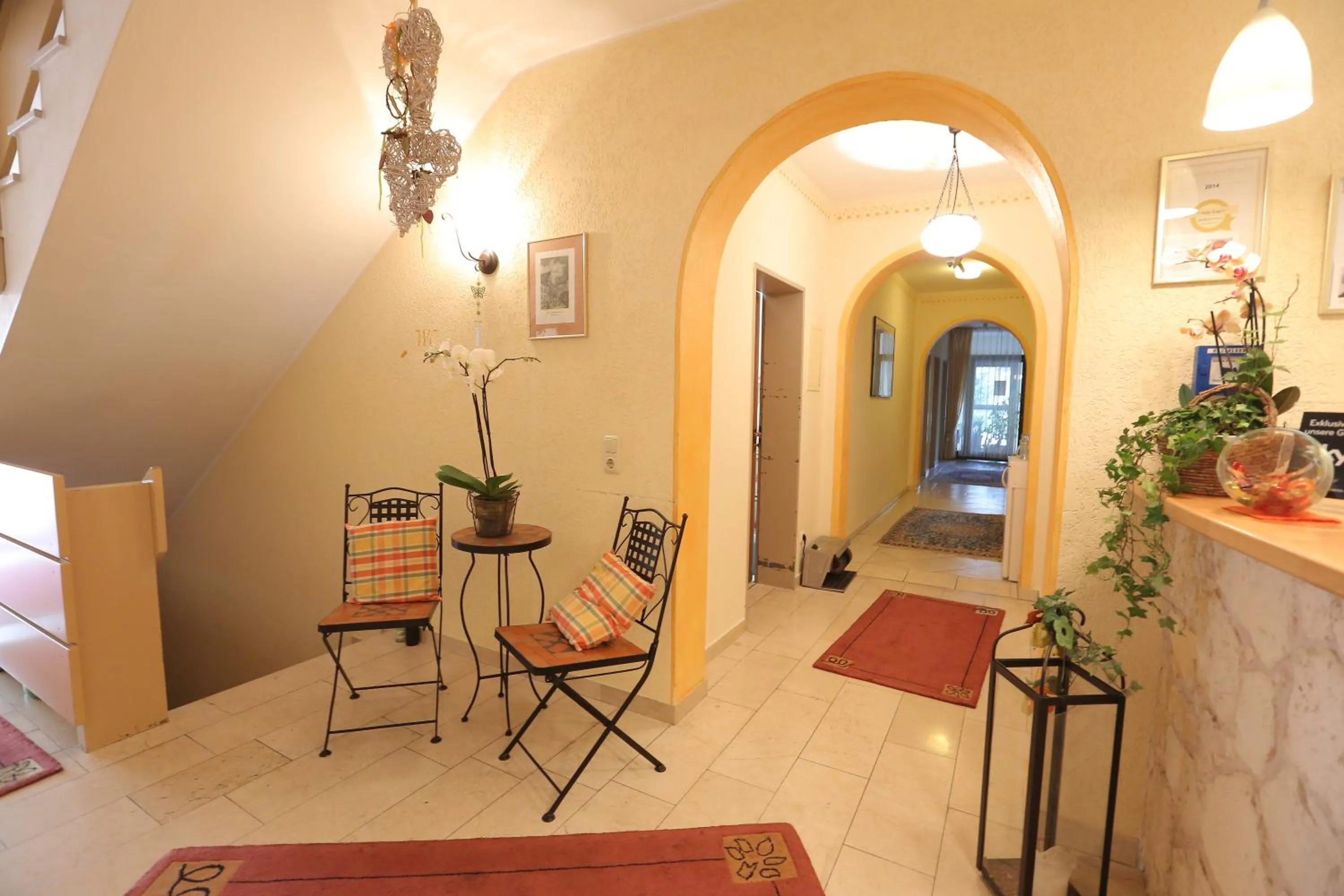 Lobby or reception in Hotel Bockmaier