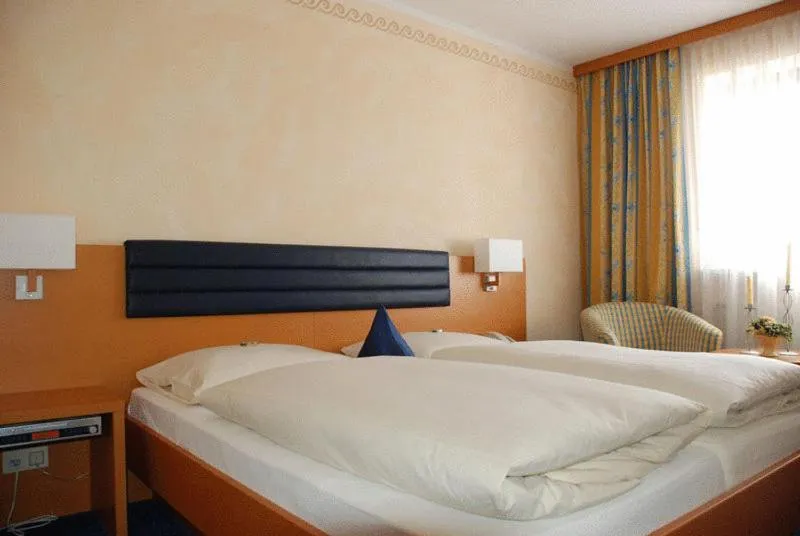 Bed in Hotel Bockmaier