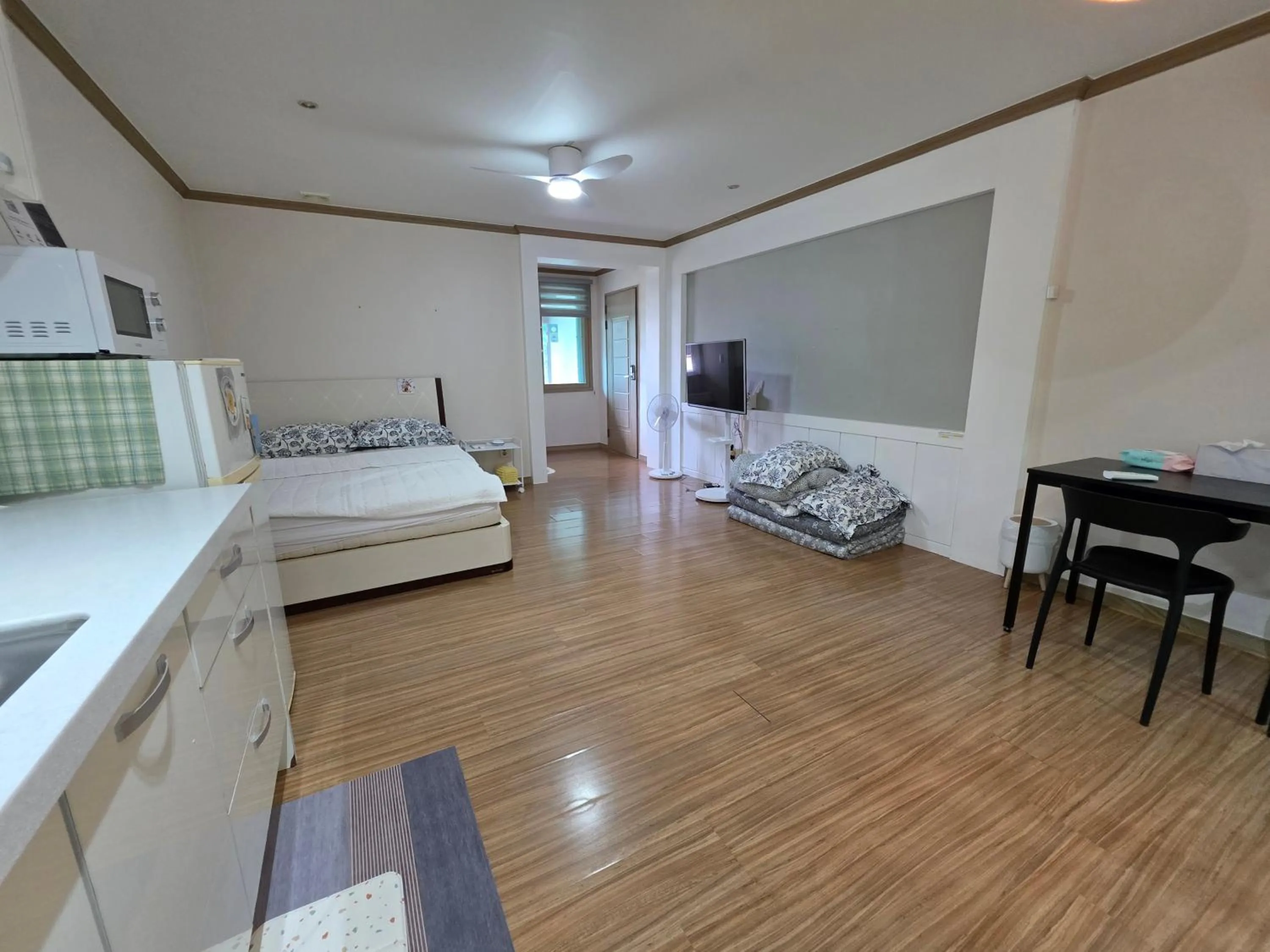 Bed in Bellus-Rose Pension Gyeongju