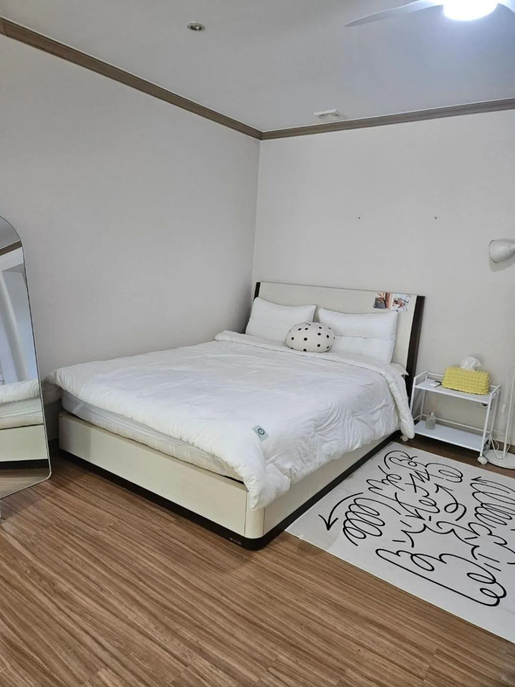 Bed in Bellus-Rose Pension Gyeongju