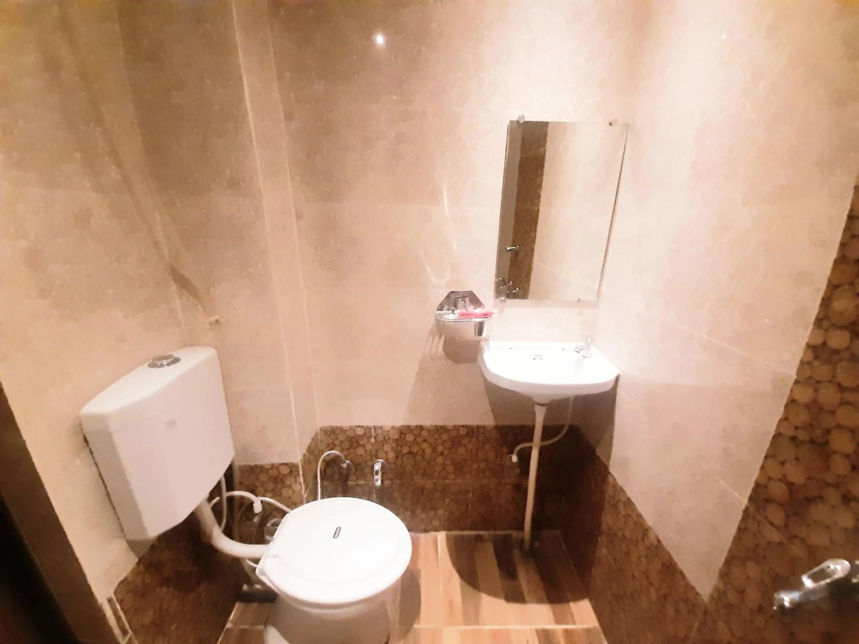 Bathroom in Luxmi Hotel