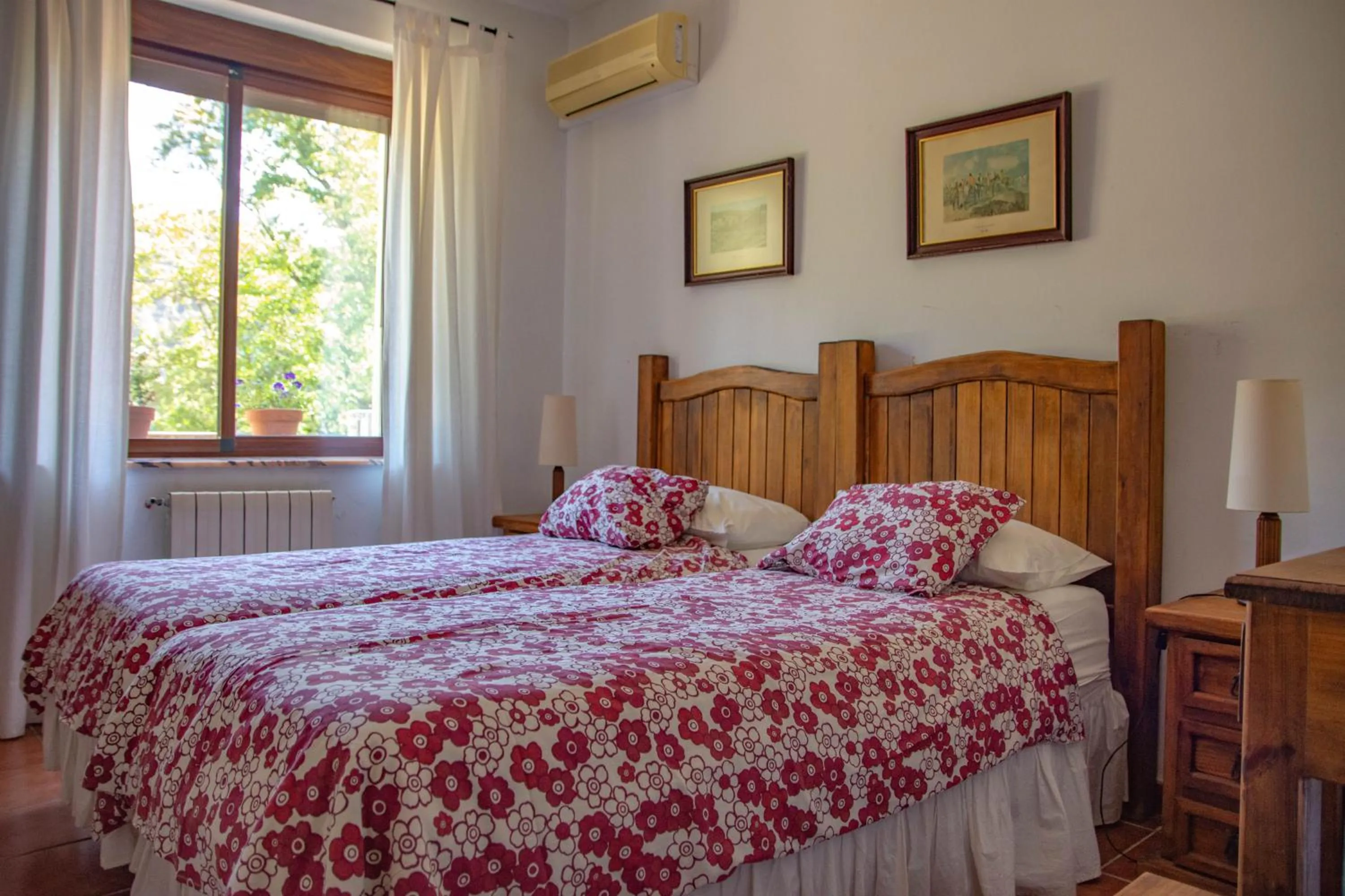 Bed in Hotel Rural "Hospederia Las Cañadillas"