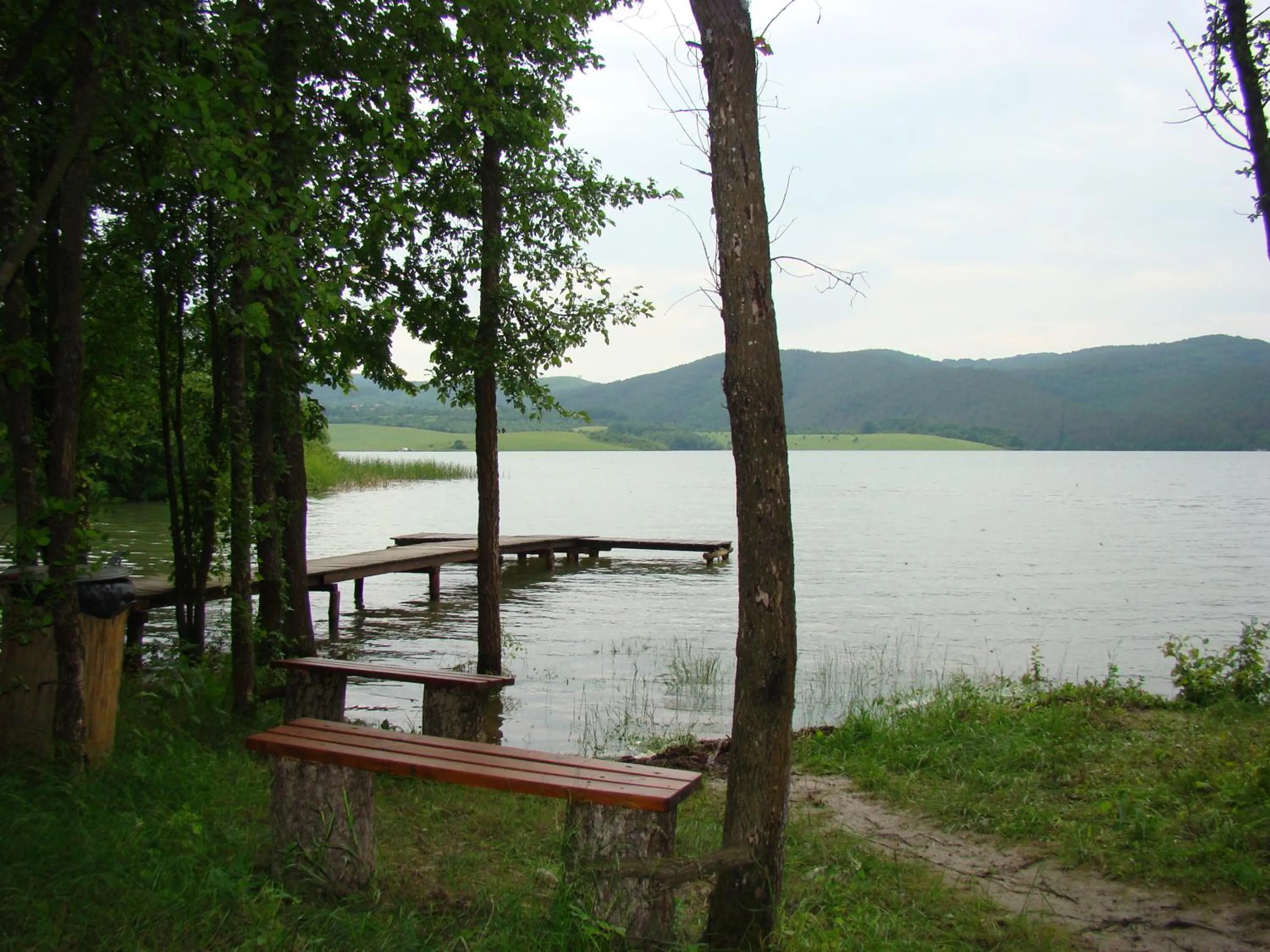 Spring in Complex Pristan in the mountain