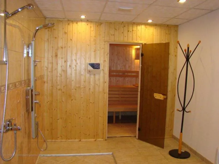 Sauna in Complex Pristan in the mountain