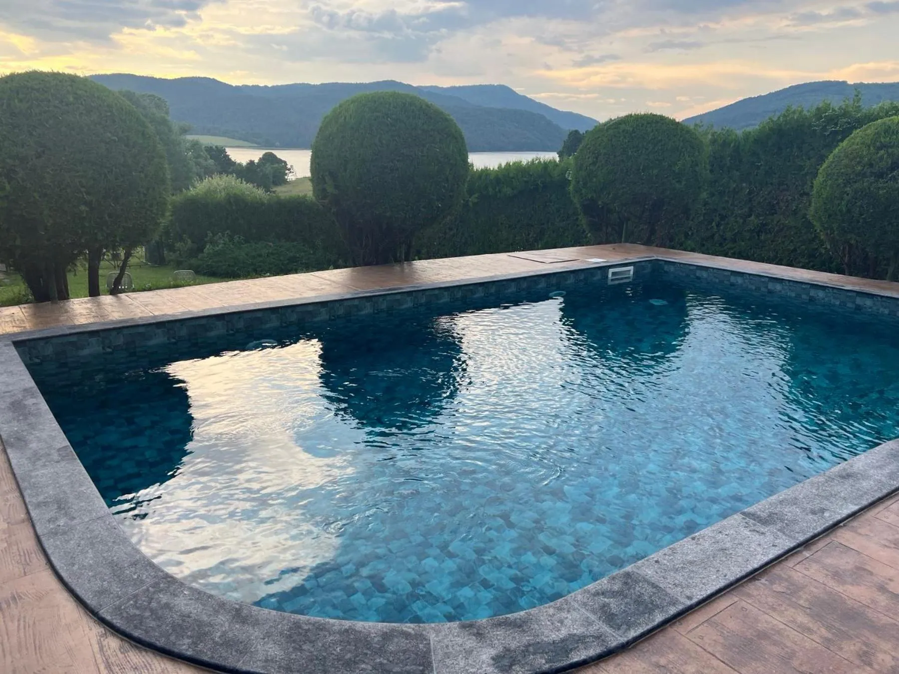 Complex Pristan in the mountain