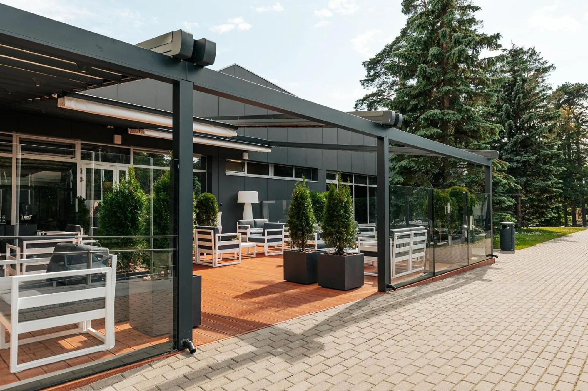 Balcony/Terrace in Lielupe Hotel SPA & Conferences by Semarah