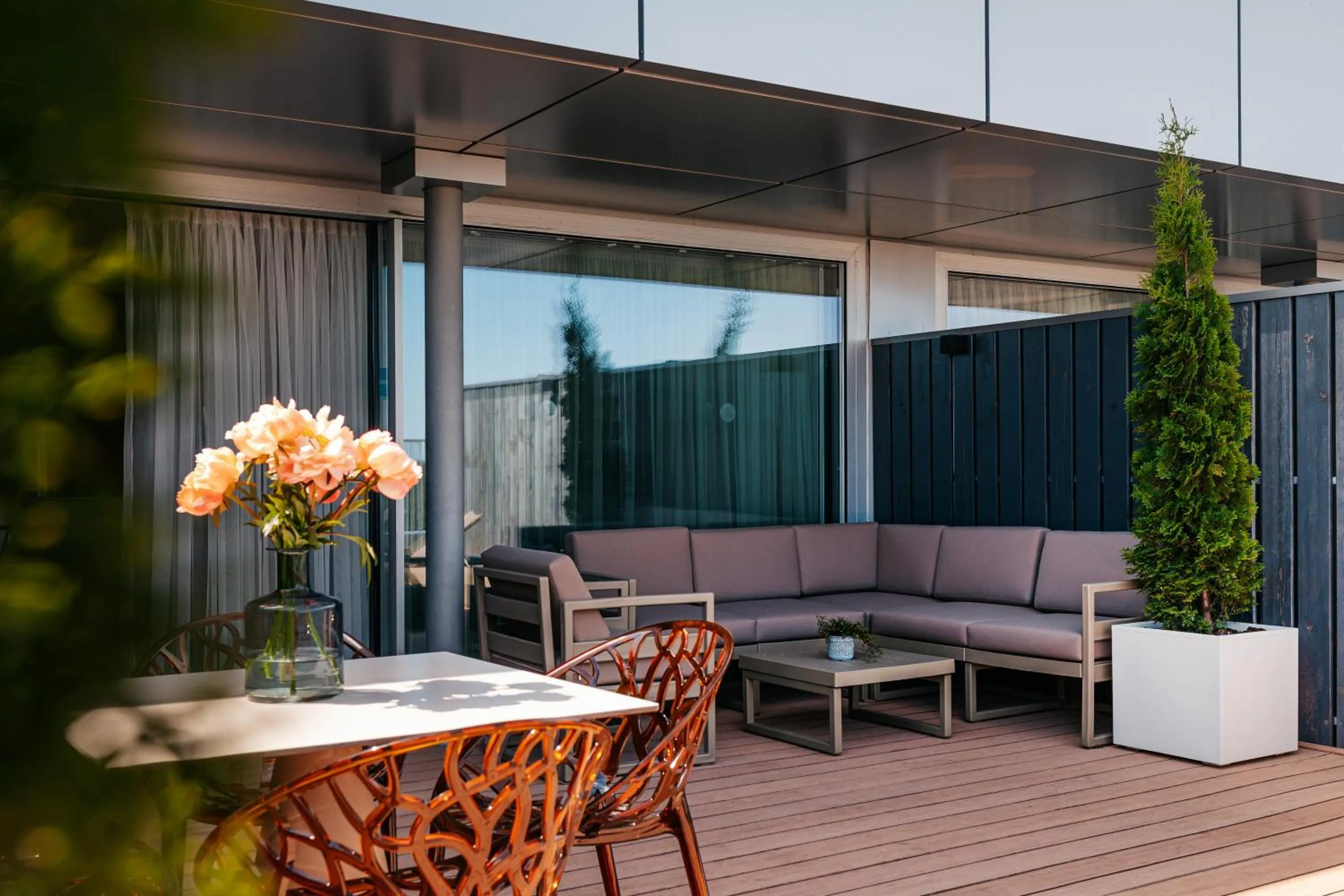 Balcony/Terrace in Lielupe Hotel SPA & Conferences by Semarah