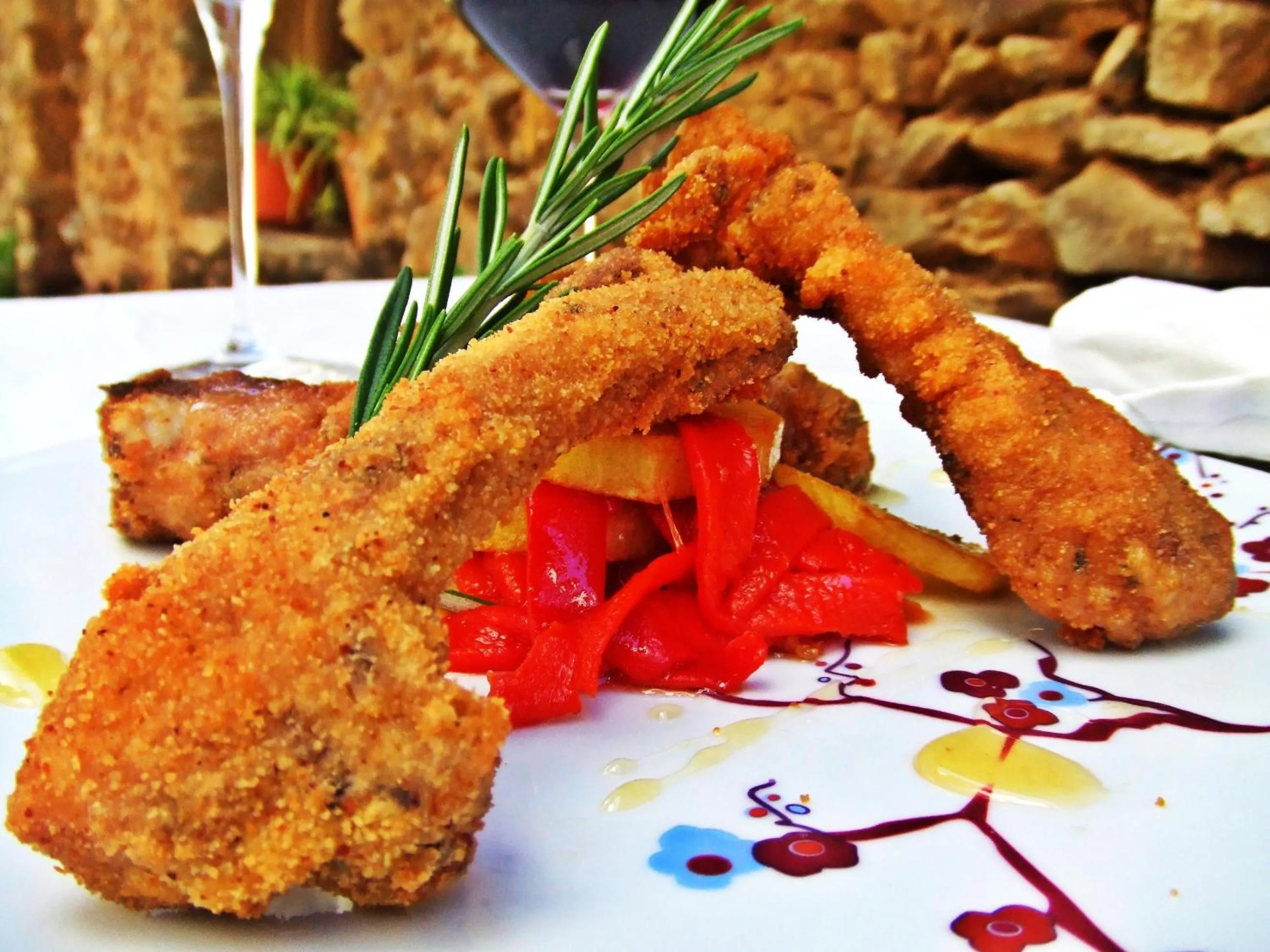 Food and drinks in La Posada del Casar