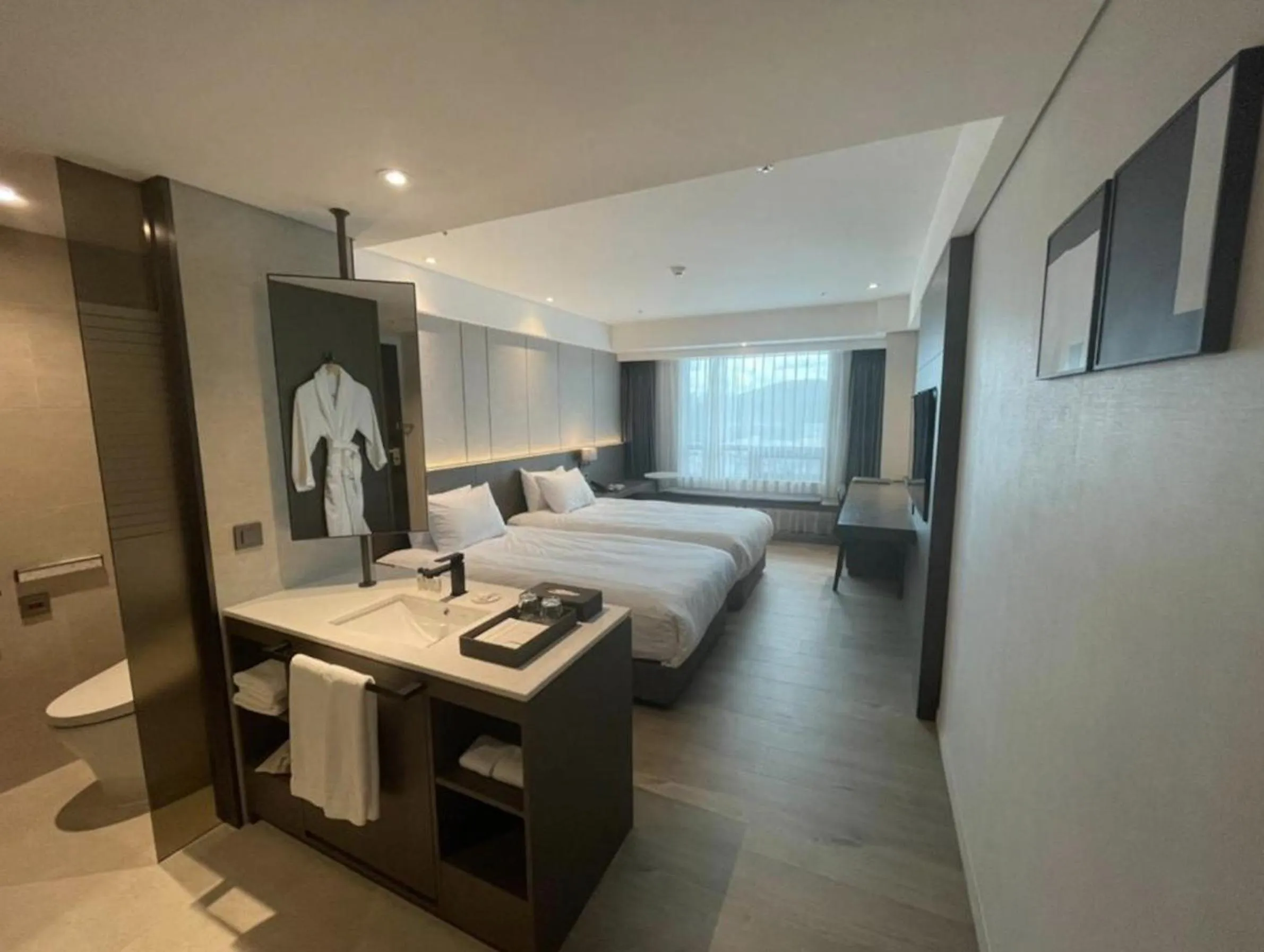 Bedroom, Bed in Hotel Interburgo Exco