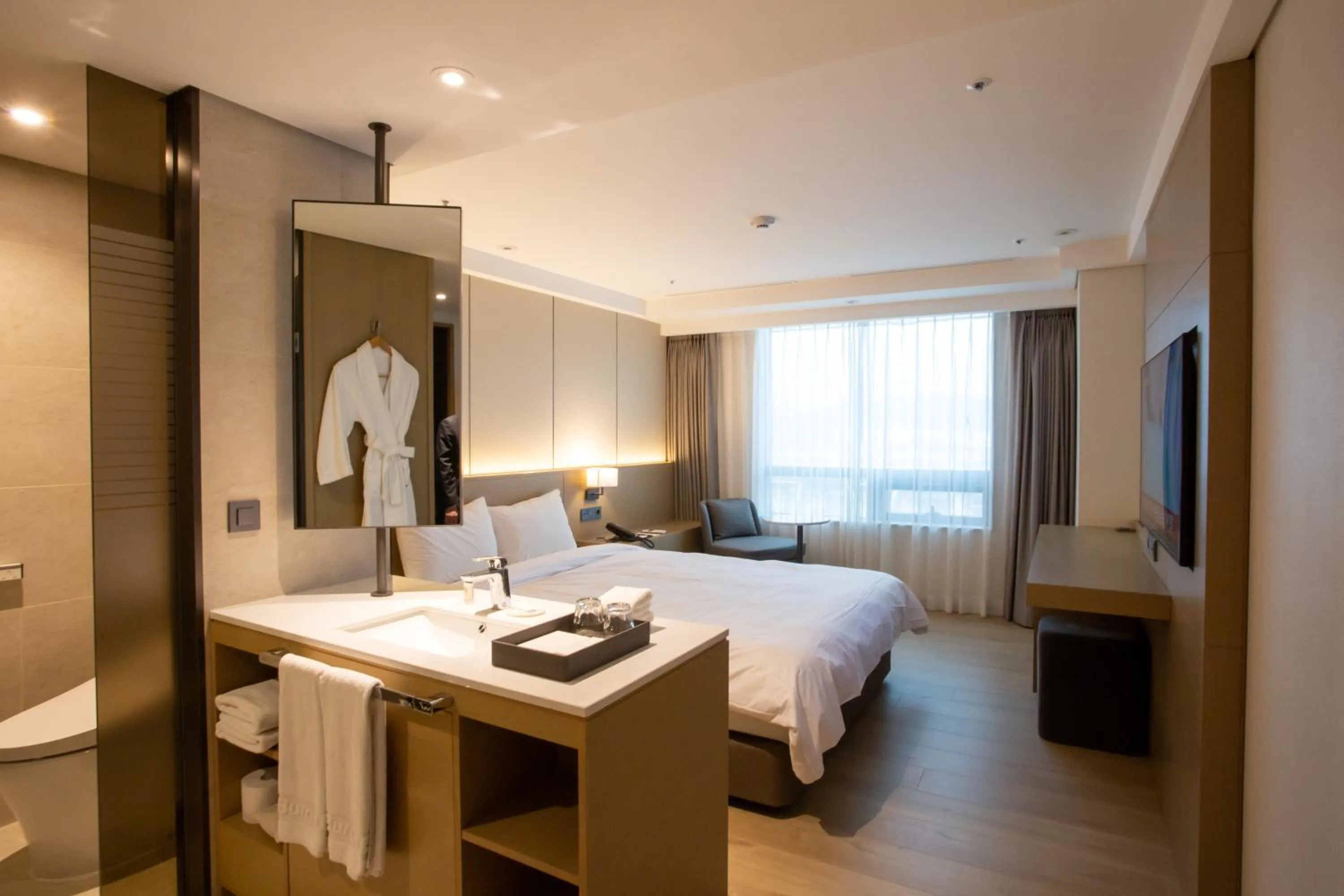 Bedroom, Bed in Hotel Interburgo Exco