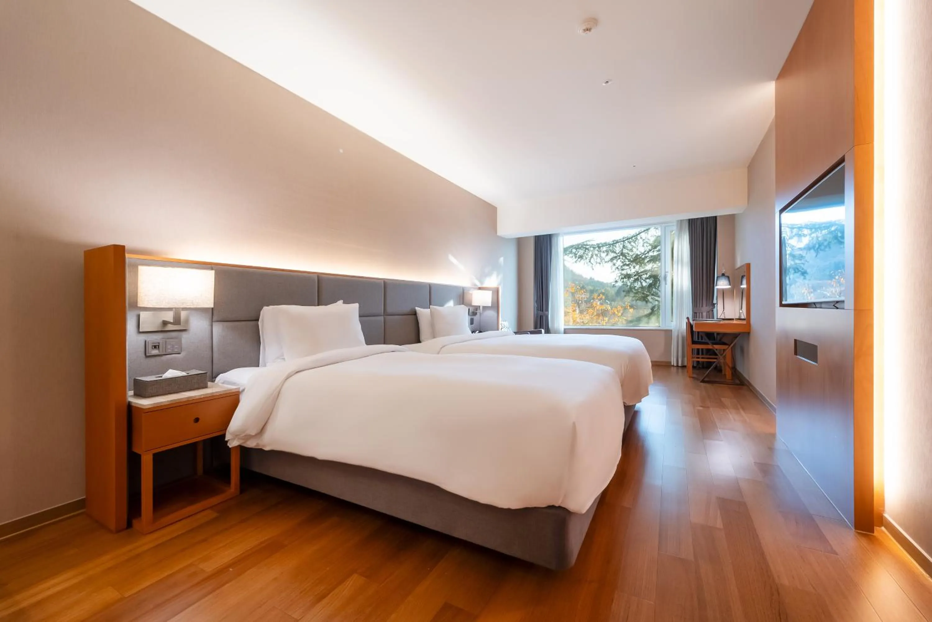 Bed in Hotel Interburgo Daegu