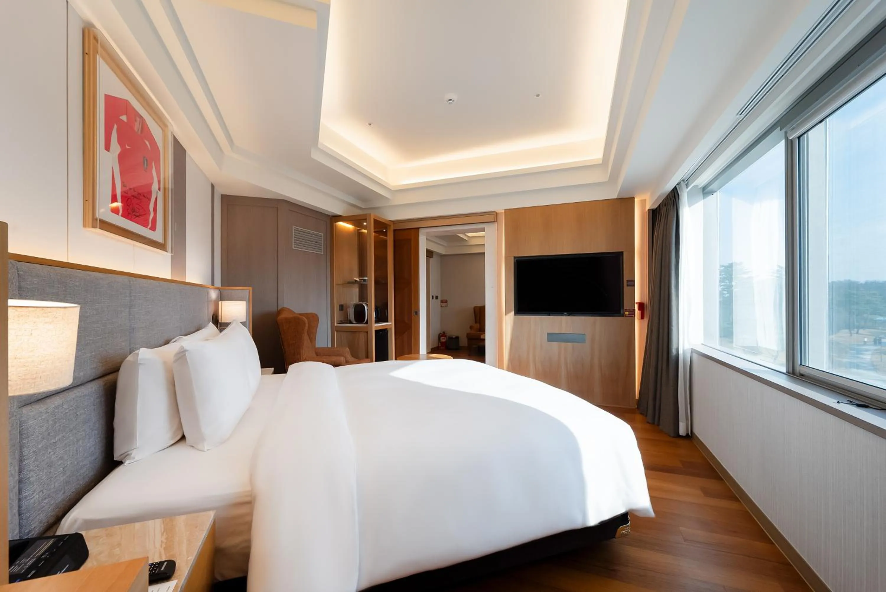 Bed in Hotel Interburgo Daegu