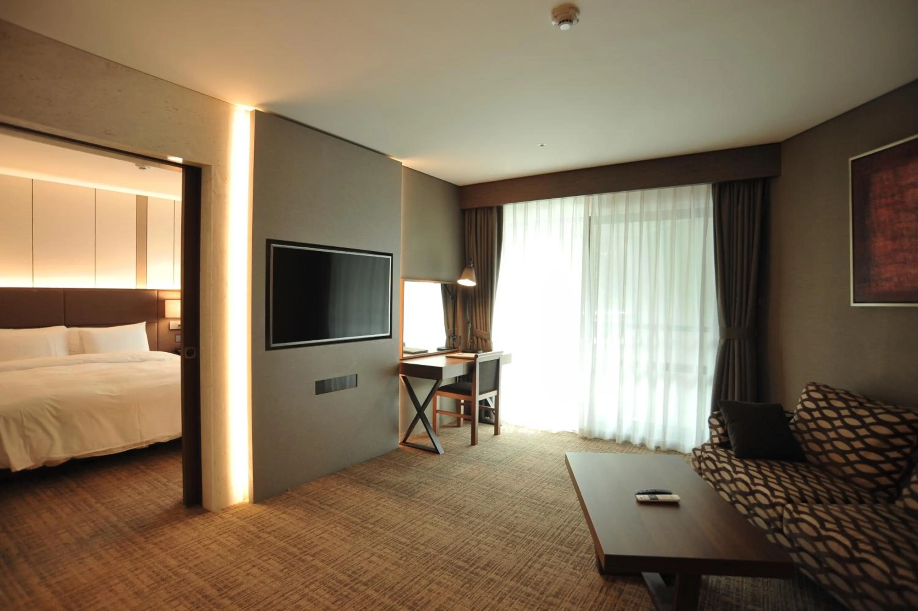 Day, Bed in Hotel Interburgo Daegu