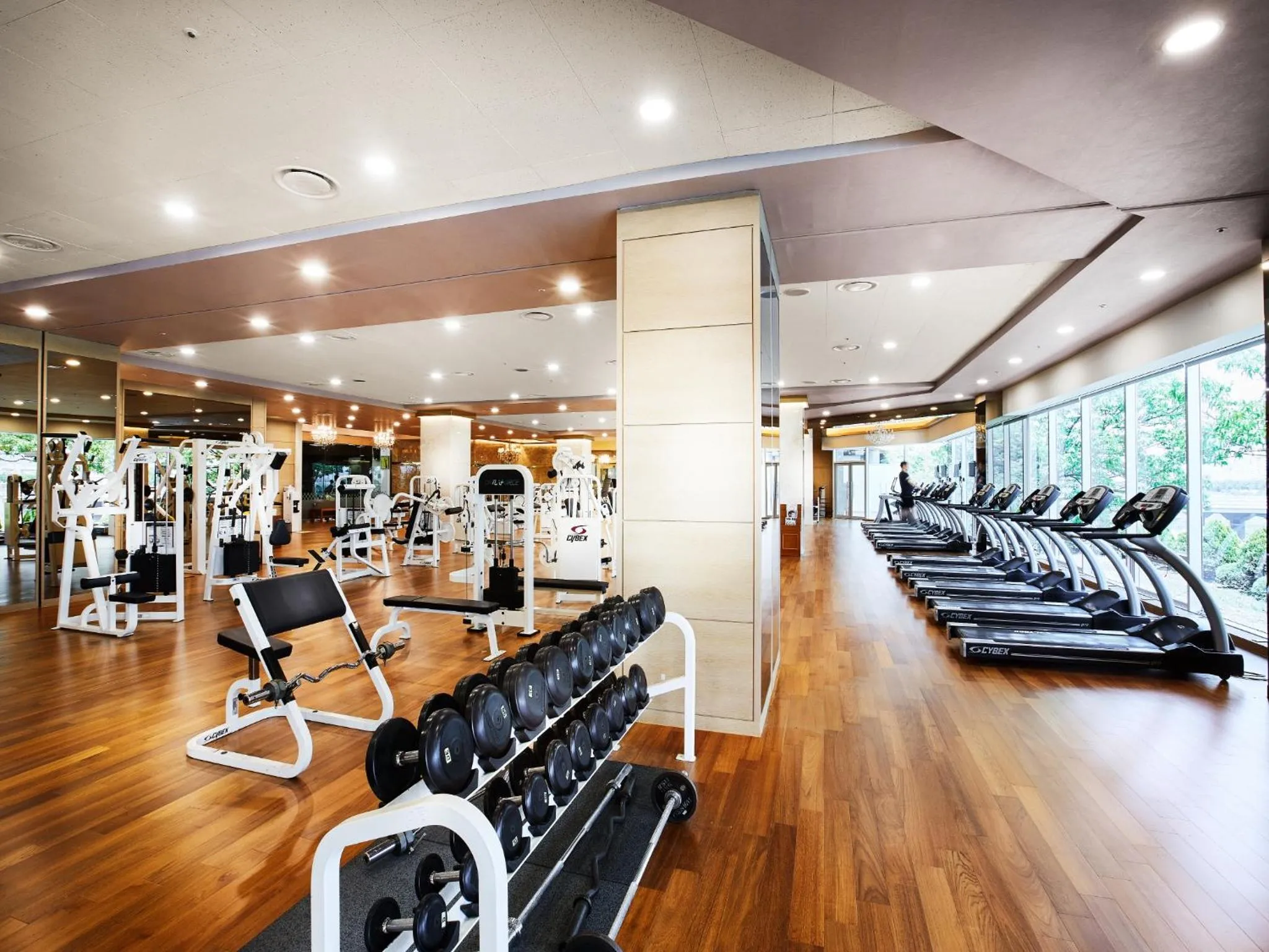 Fitness centre/facilities in Hotel Interburgo Daegu