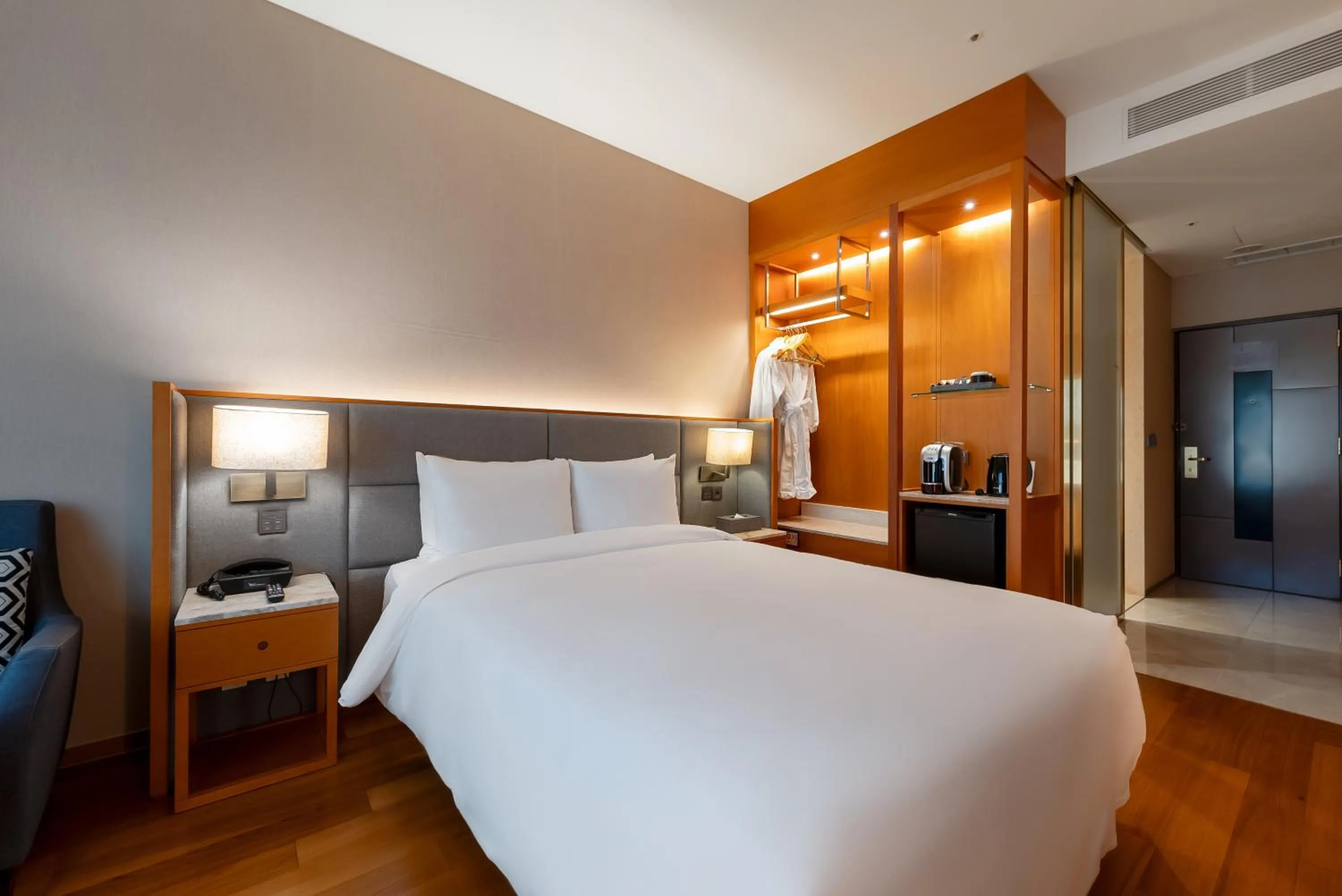 Bed in Hotel Interburgo Daegu