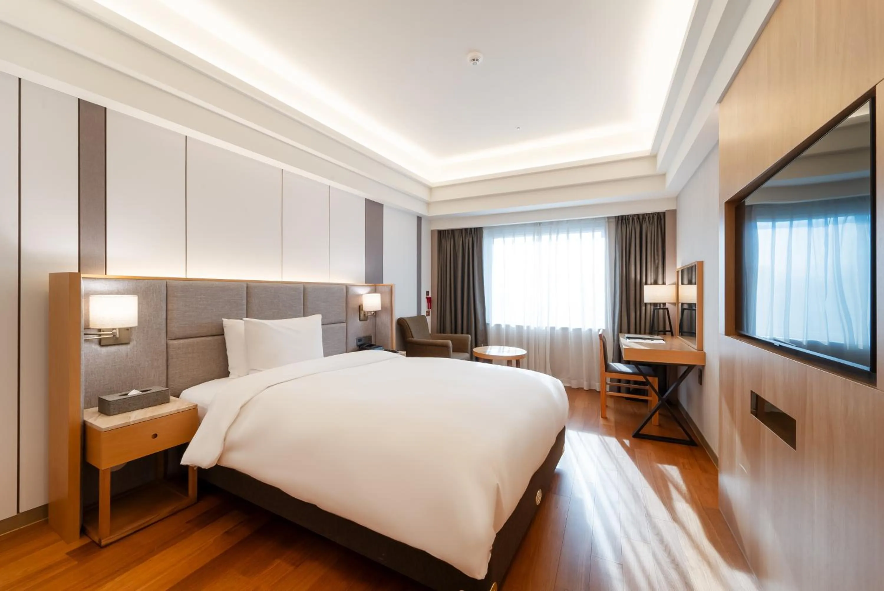 Bed in Hotel Interburgo Daegu