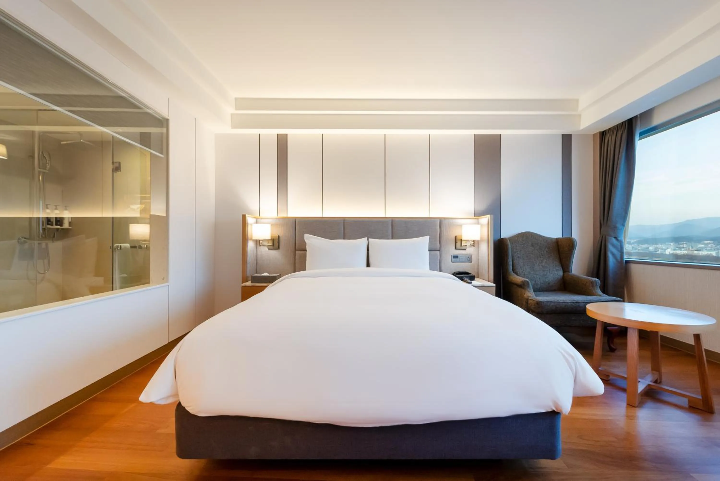 Bed in Hotel Interburgo Daegu