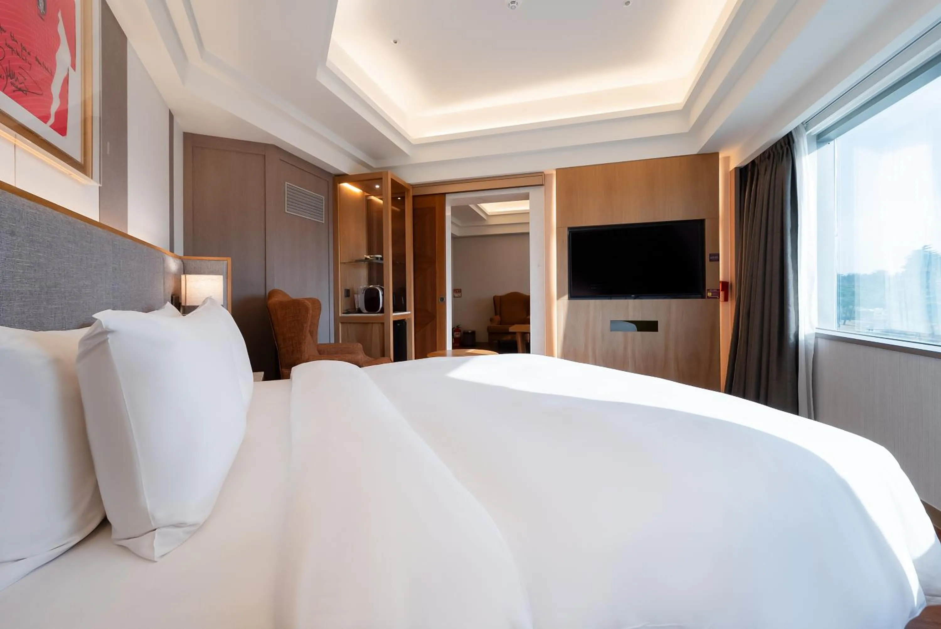 Bed in Hotel Interburgo Daegu