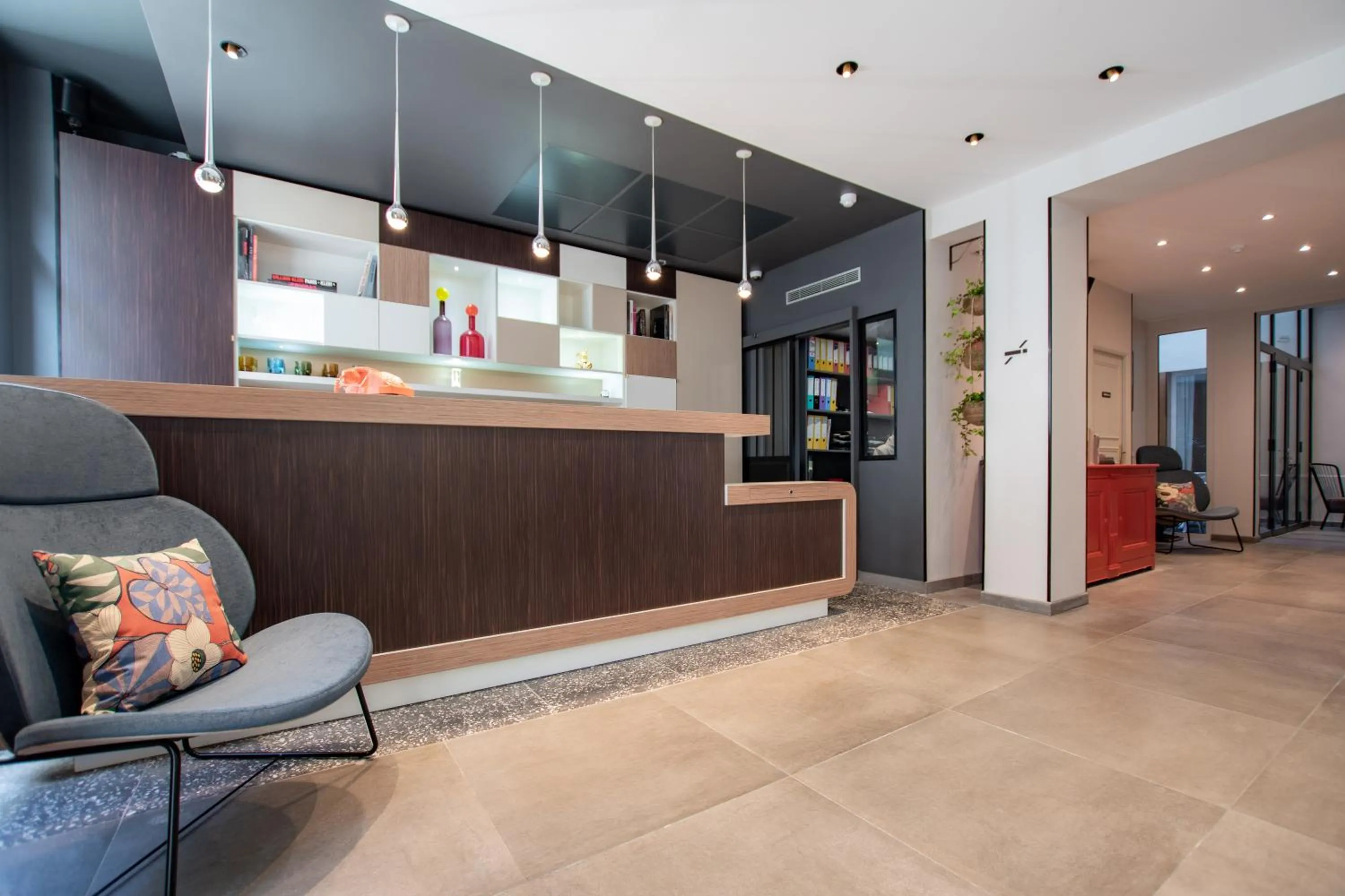 Lobby or reception in Hôtel de L'Esperance