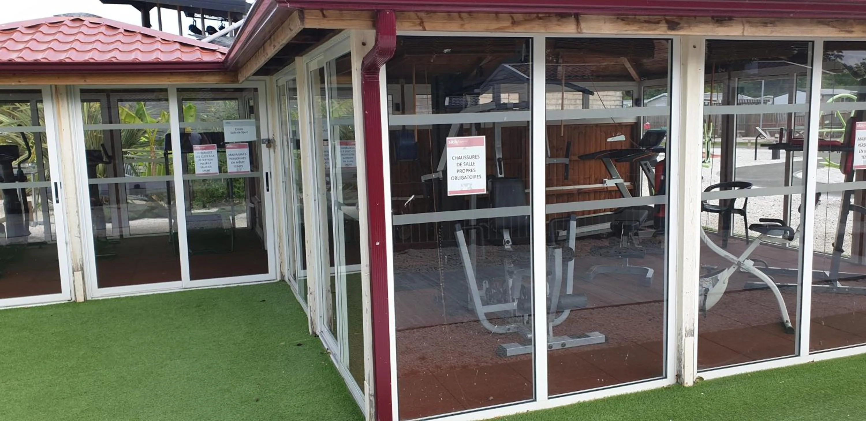 Fitness centre/facilities in MOBIL HOME 43 dans Camping 4 Etoiles