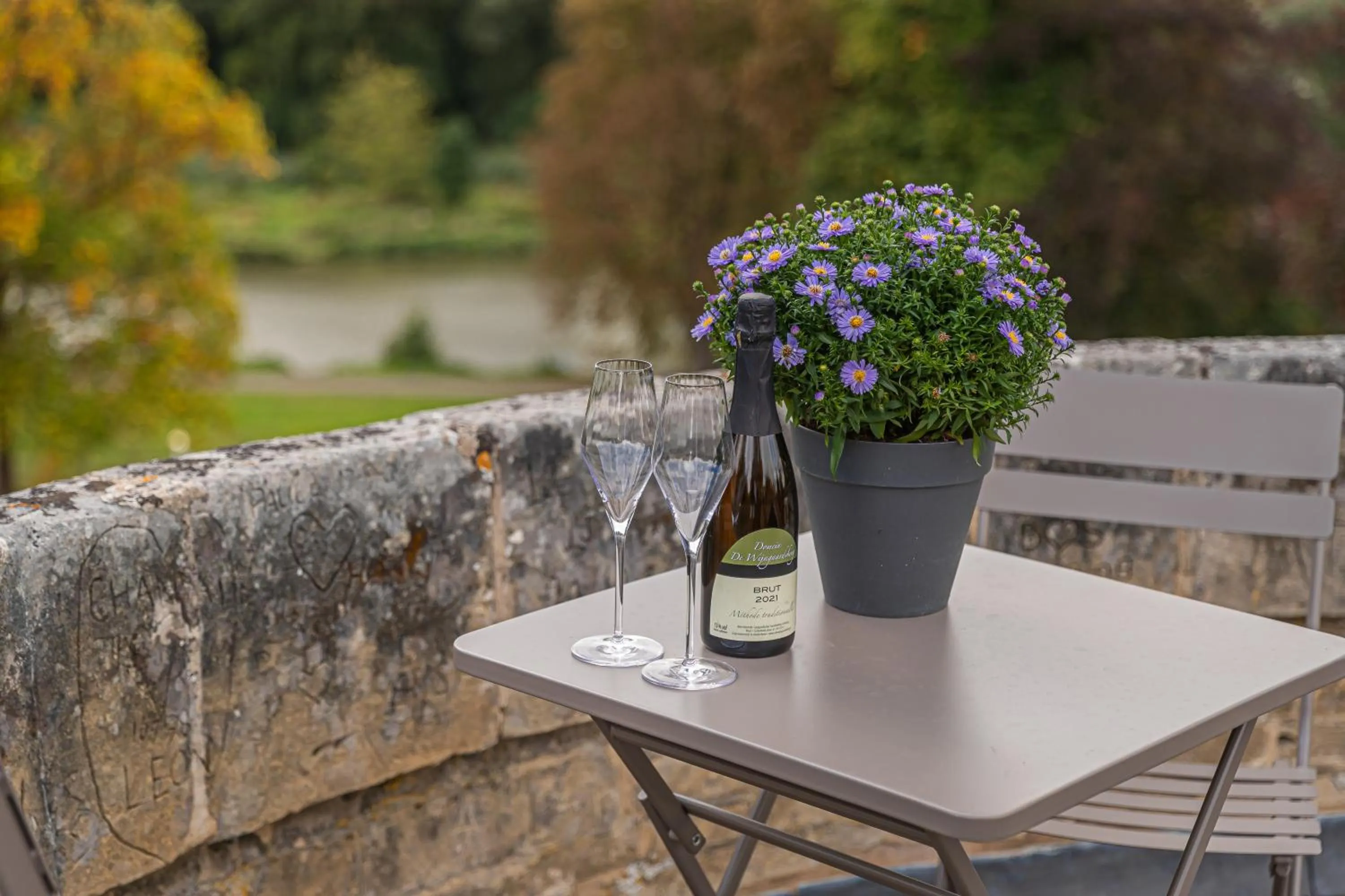 Balcony/Terrace in Buitenplaats Kasteel Elsloo